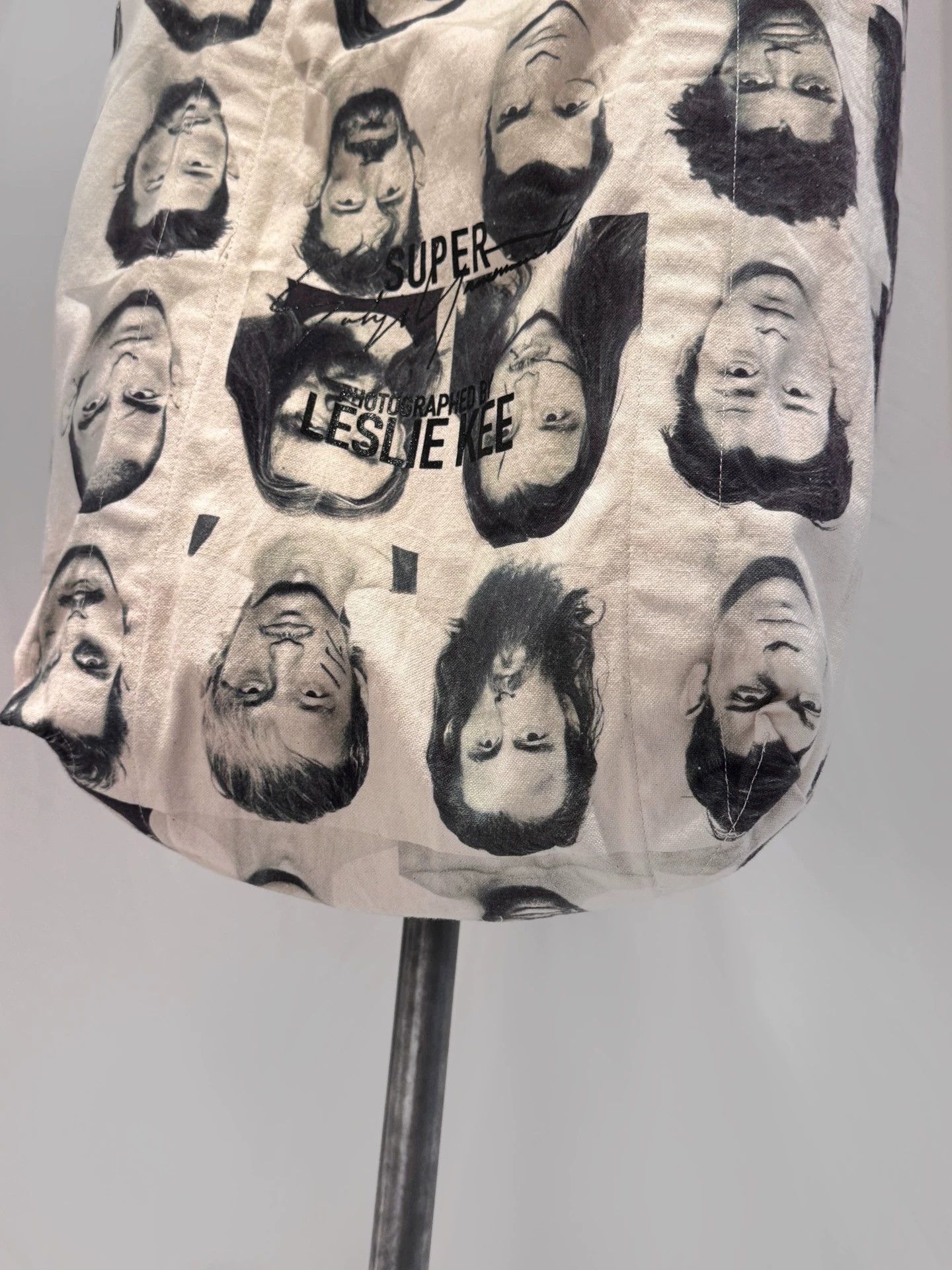 Yohji Yamamoto Yohji Yamamoto Portrait Canvas Shoulder Bag - -DMC Size ONE SIZE - 3 Thumbnail