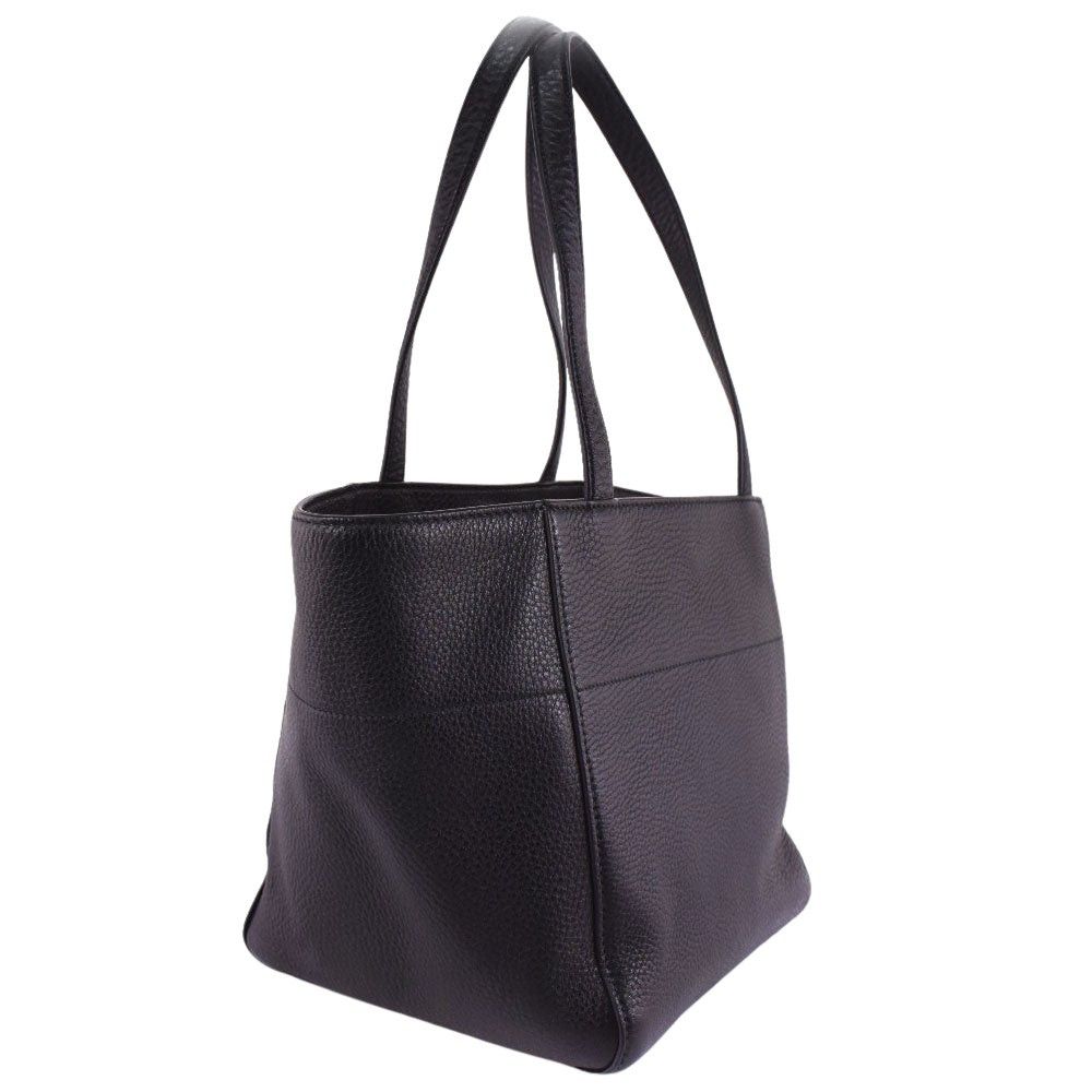 Prada Black Leather Handbag (Pre-Owned) Size ONE SIZE - 2 Thumbnail