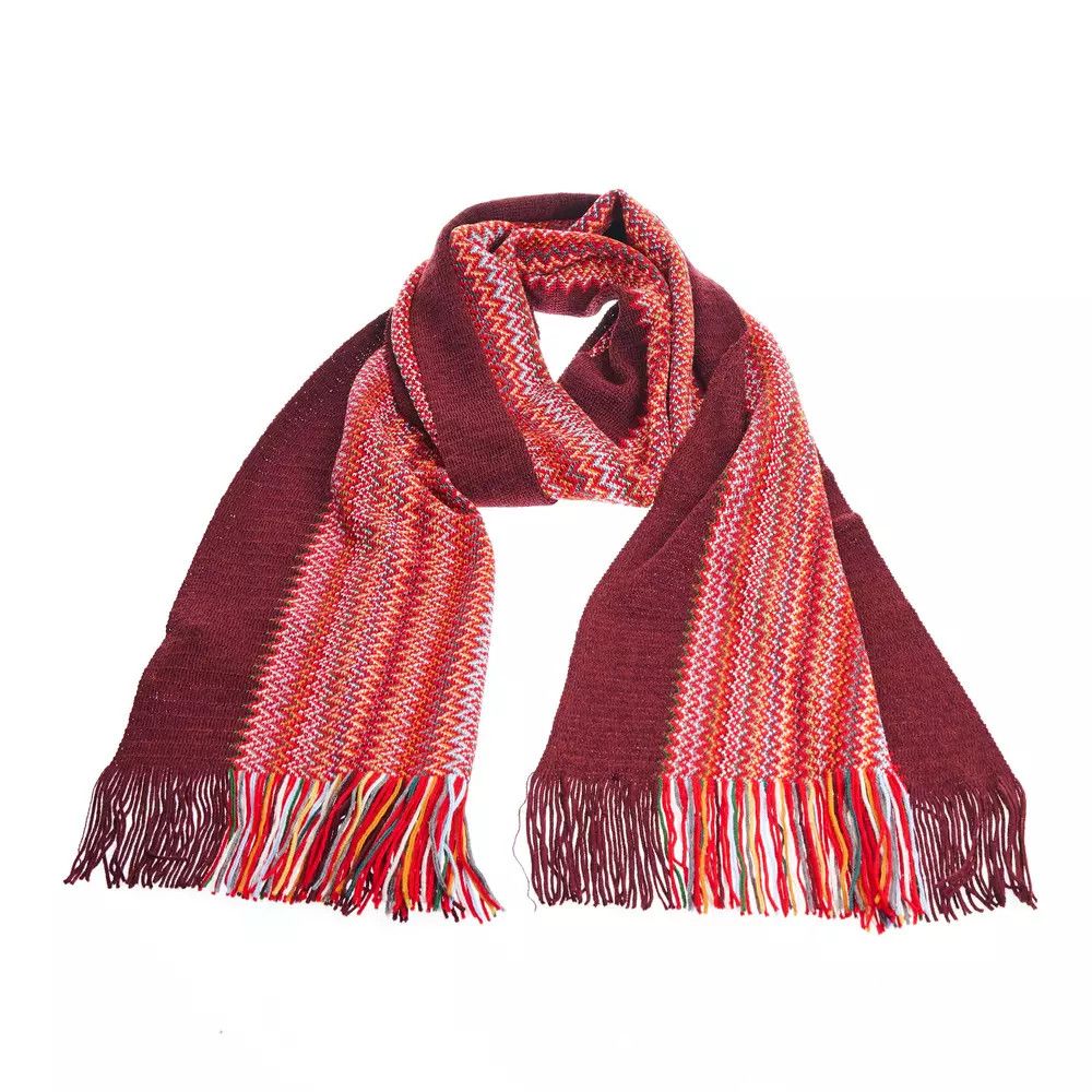 Missoni Multicolor Wool Men Men's Scarf Size ONE SIZE - 5 Thumbnail