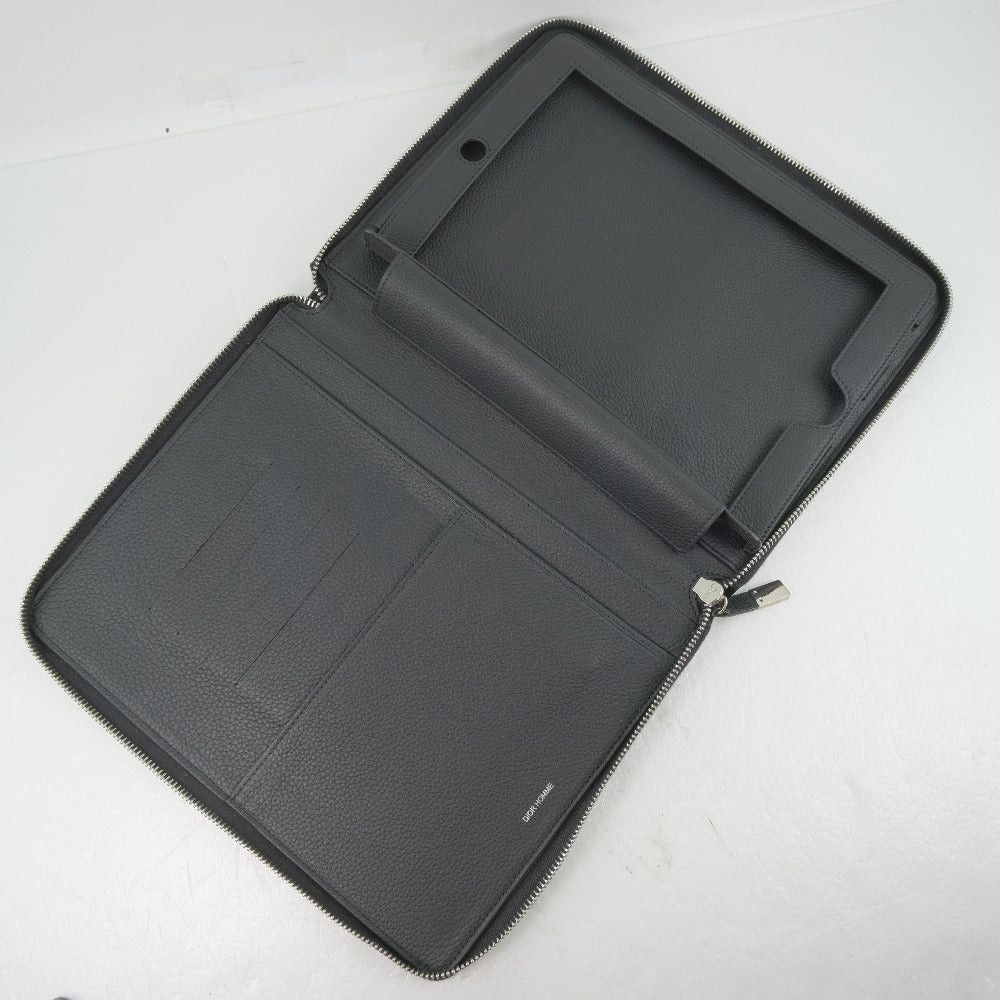 Dior -- Black Leather Clutch Bag (Pre-Owned) Size ONE SIZE - 4 Thumbnail