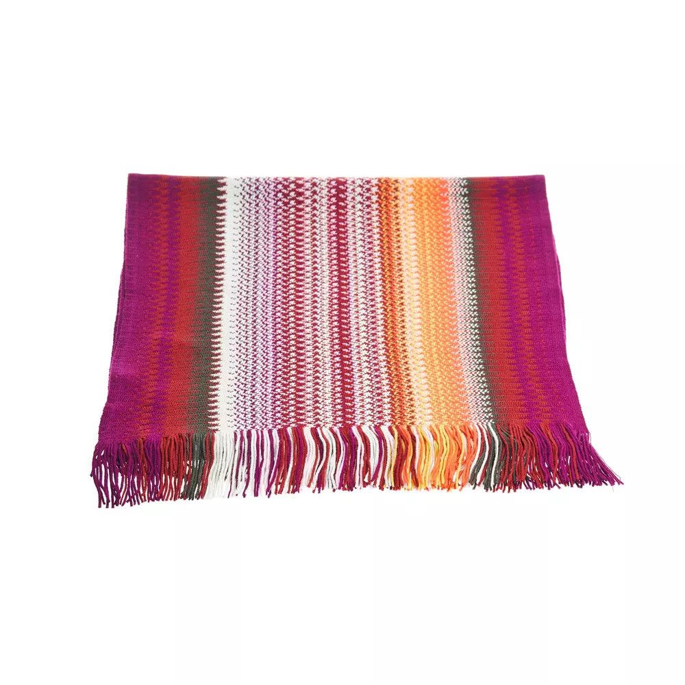 Missoni Multicolor Wool Men Men's Scarf Size ONE SIZE - 2 Thumbnail