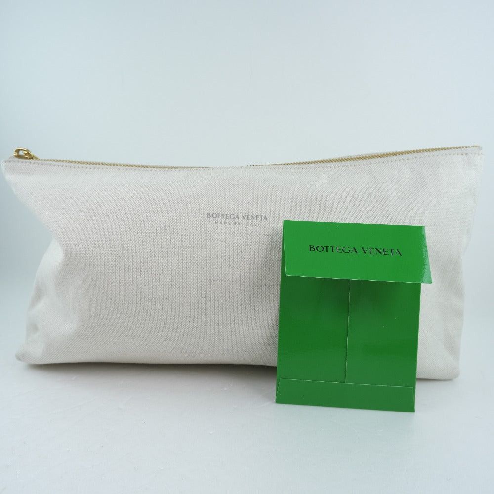 Bottega Veneta Bag-In-Bag Beige Canvas Clutch Bag (Pre-Owned) Size ONE SIZE - 4 Thumbnail