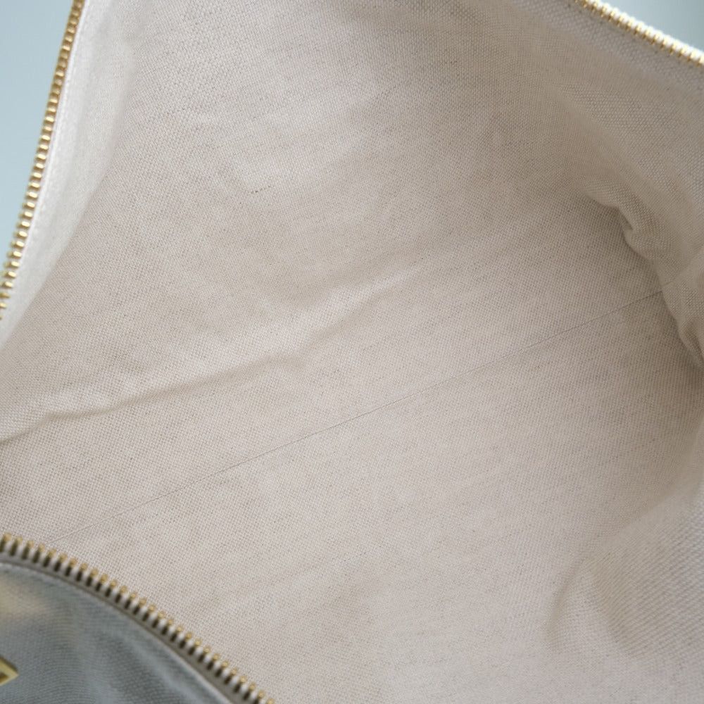 Bottega Veneta Bag-In-Bag Beige Canvas Clutch Bag (Pre-Owned) Size ONE SIZE - 3 Thumbnail