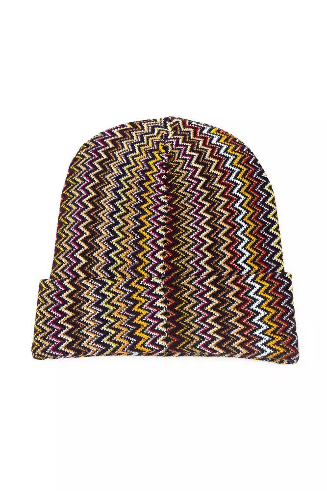 Missoni Multicolor Wool Men Men's Hat Size ONE SIZE - 3 Thumbnail