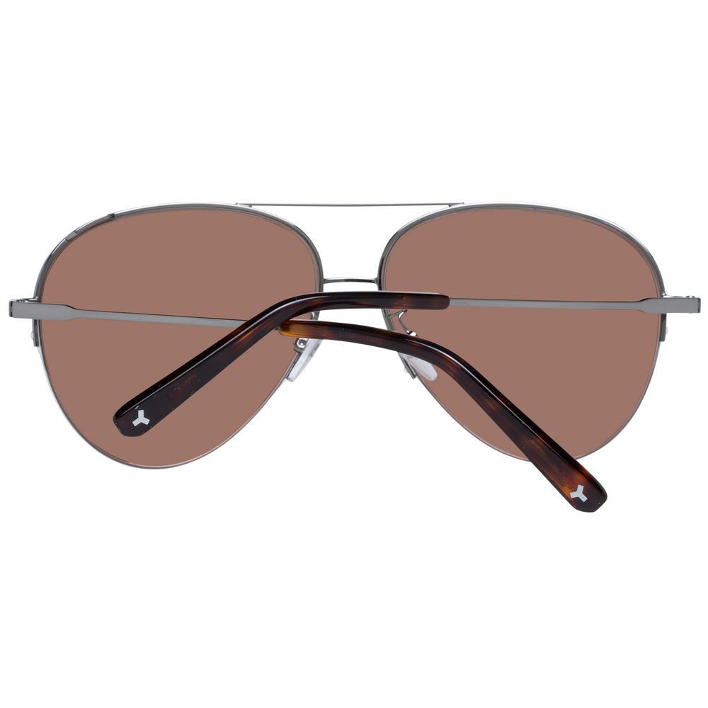 Bally Silver Unisex Sunglasses Size ONE SIZE - 3 Thumbnail