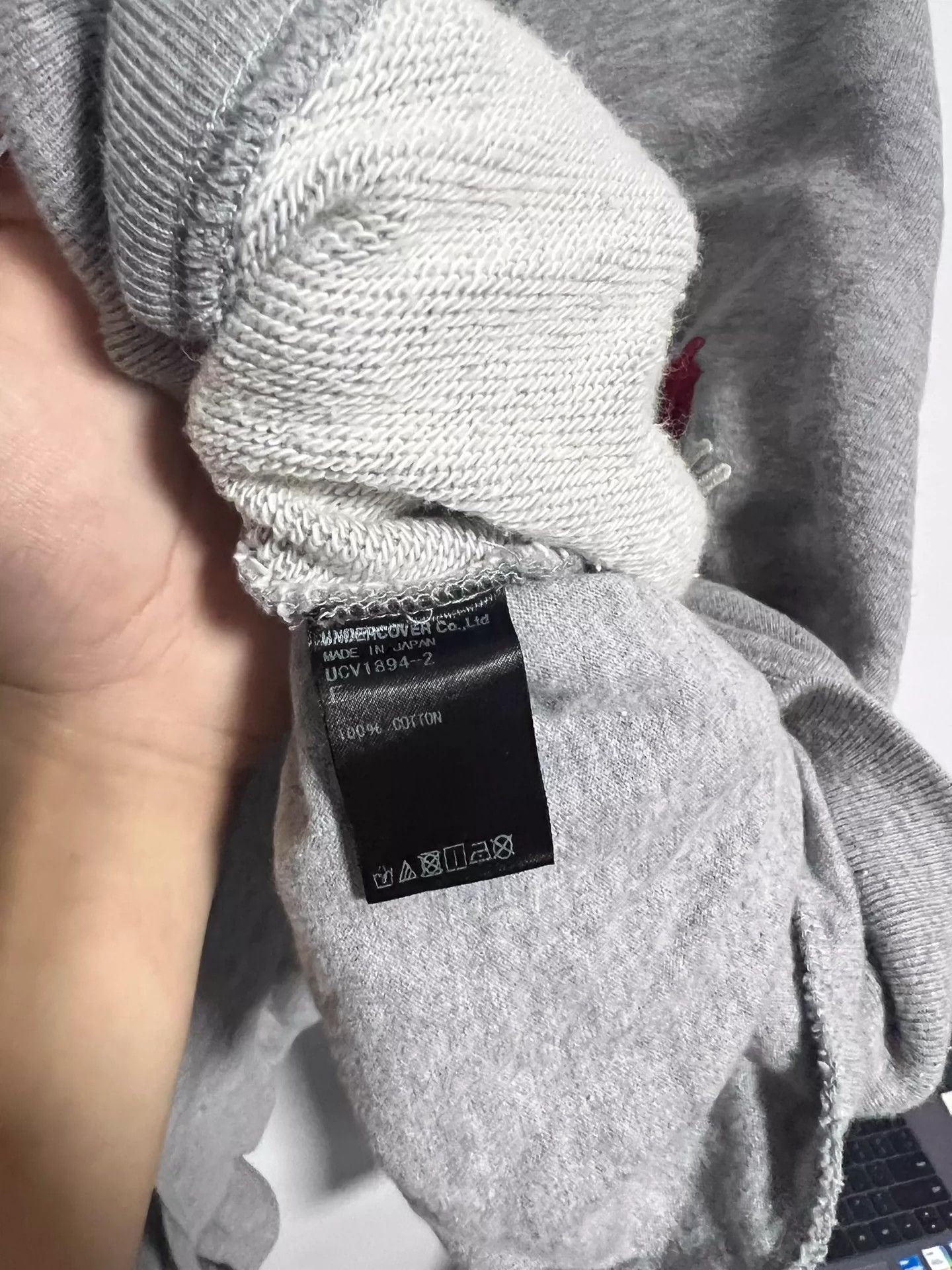 Undercover Undercover 17Aw Gray Hoodie - -DMC Size US M / EU 48-50 / 2 - 3 Thumbnail