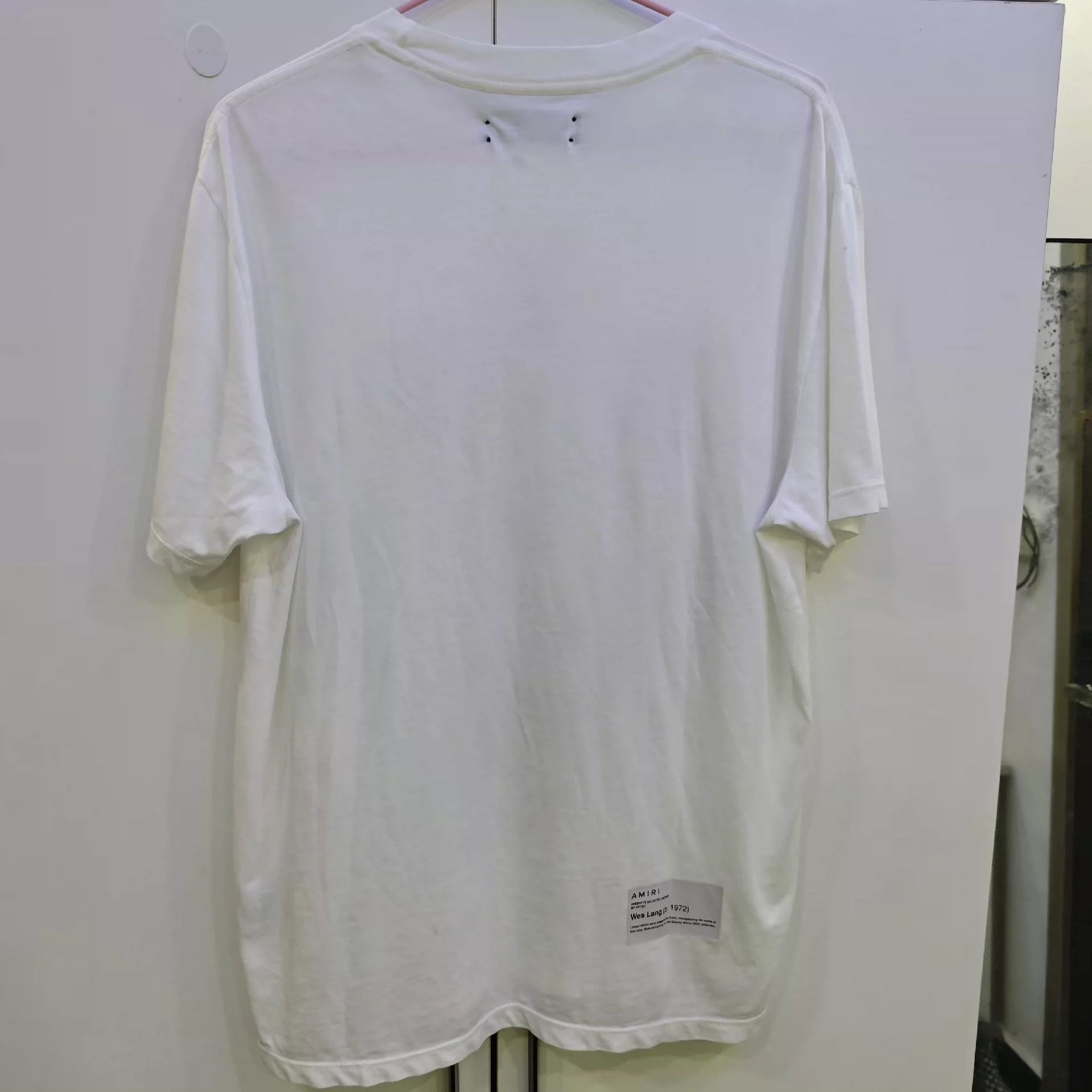 Amiri Amiri wes lang artist co-branded Skull Short Sleeve Shirt -DMC Size US M / EU 48-50 / 2 - 2 Thumbnail