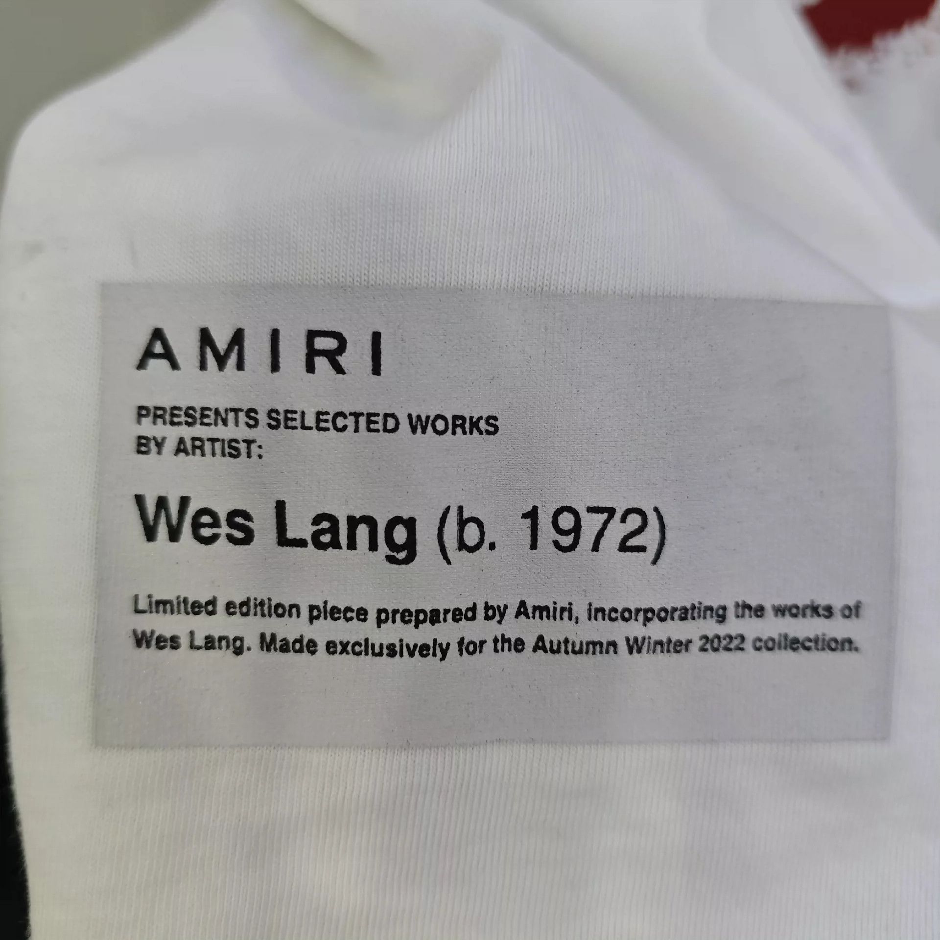 Amiri Amiri wes lang artist co-branded Skull Short Sleeve Shirt -DMC Size US M / EU 48-50 / 2 - 4 Thumbnail