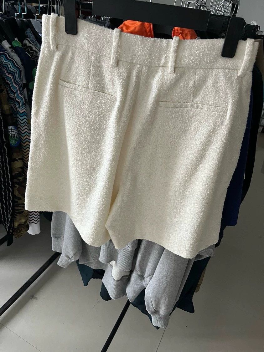 Amiri Amiri white hand-raised casual shorts - -DMC Size US 32 / EU 48 - 4 Thumbnail