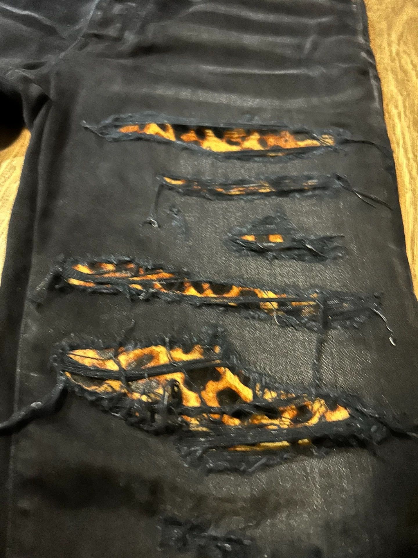 Amiri Amiri mx1 Leopard jeans - -DMC Size US 34 / EU 50 - 3 Thumbnail