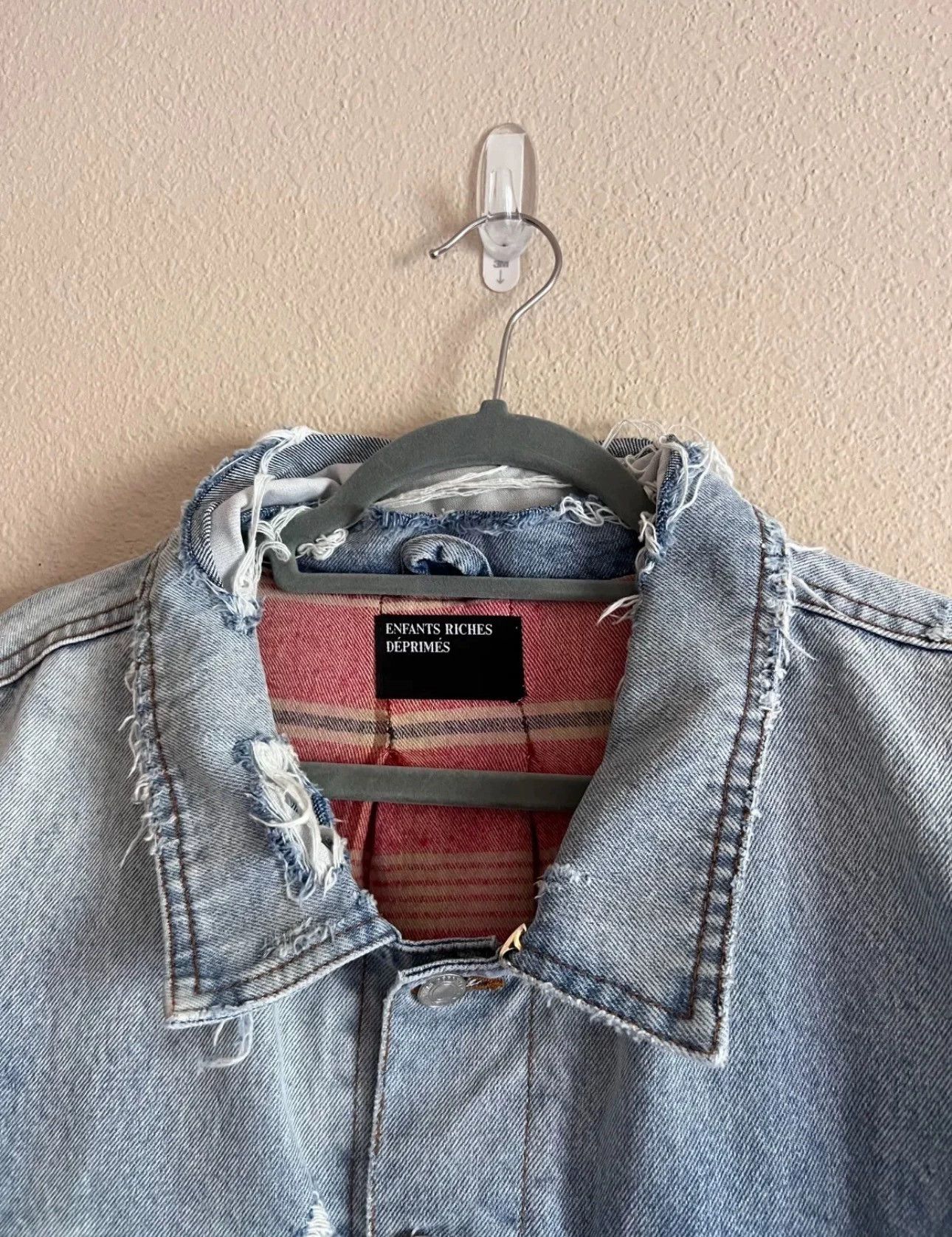 Enfants Riches Deprimes Enfants Riches Deprimes Worn Denim Jacket -DMC Size US XL / EU 56 / 4 - 3 Thumbnail