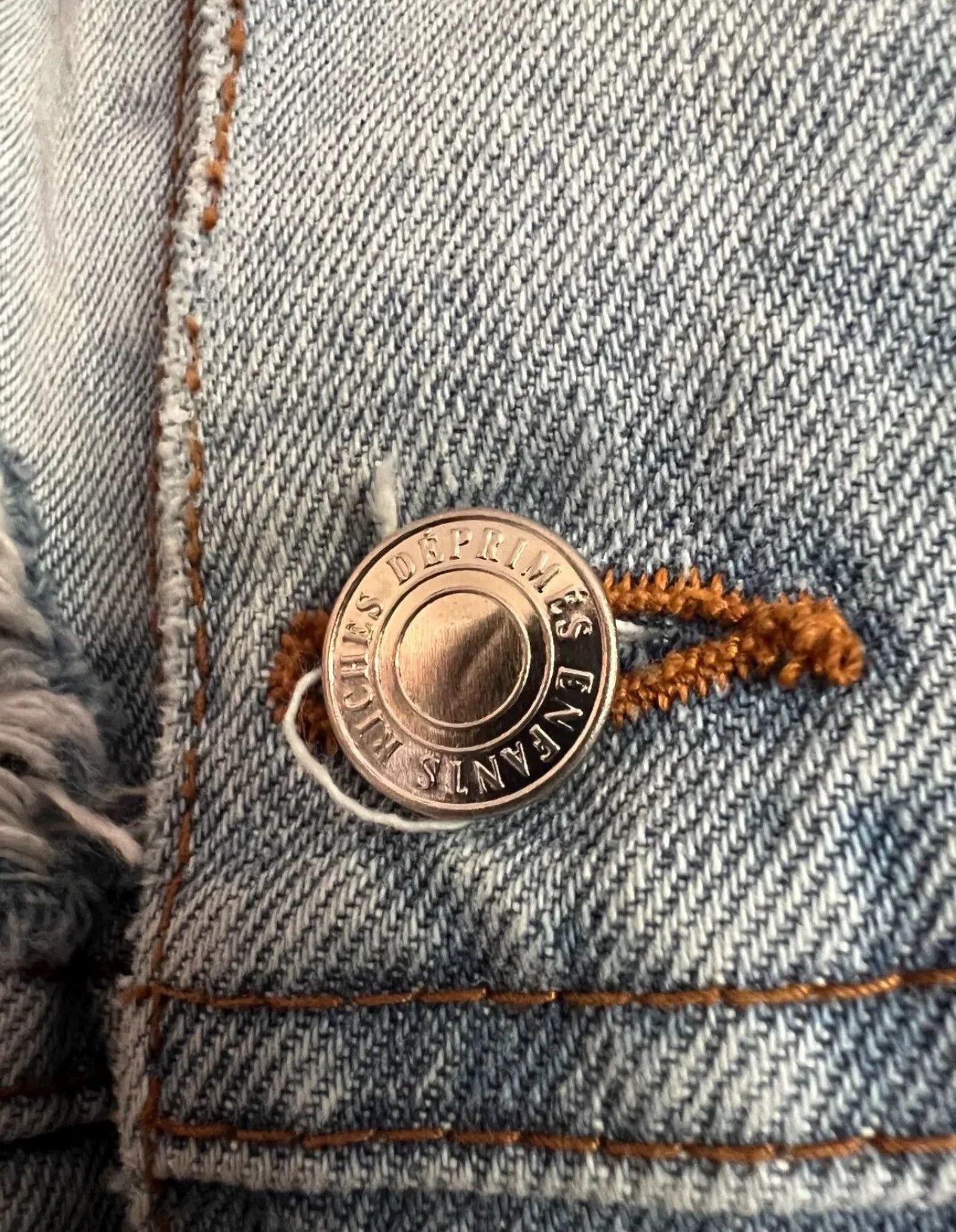 Enfants Riches Deprimes Enfants Riches Deprimes Worn Denim Jacket -DMC Size US XL / EU 56 / 4 - 6 Thumbnail
