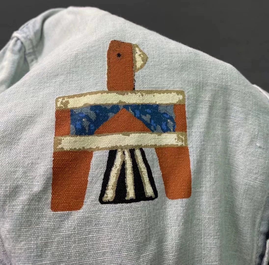 Kapital Kapital Vintage Wash To Do Old Embroidered Shirt Jacket -DMC Size US S / EU 44-46 / 1 - 5 Thumbnail