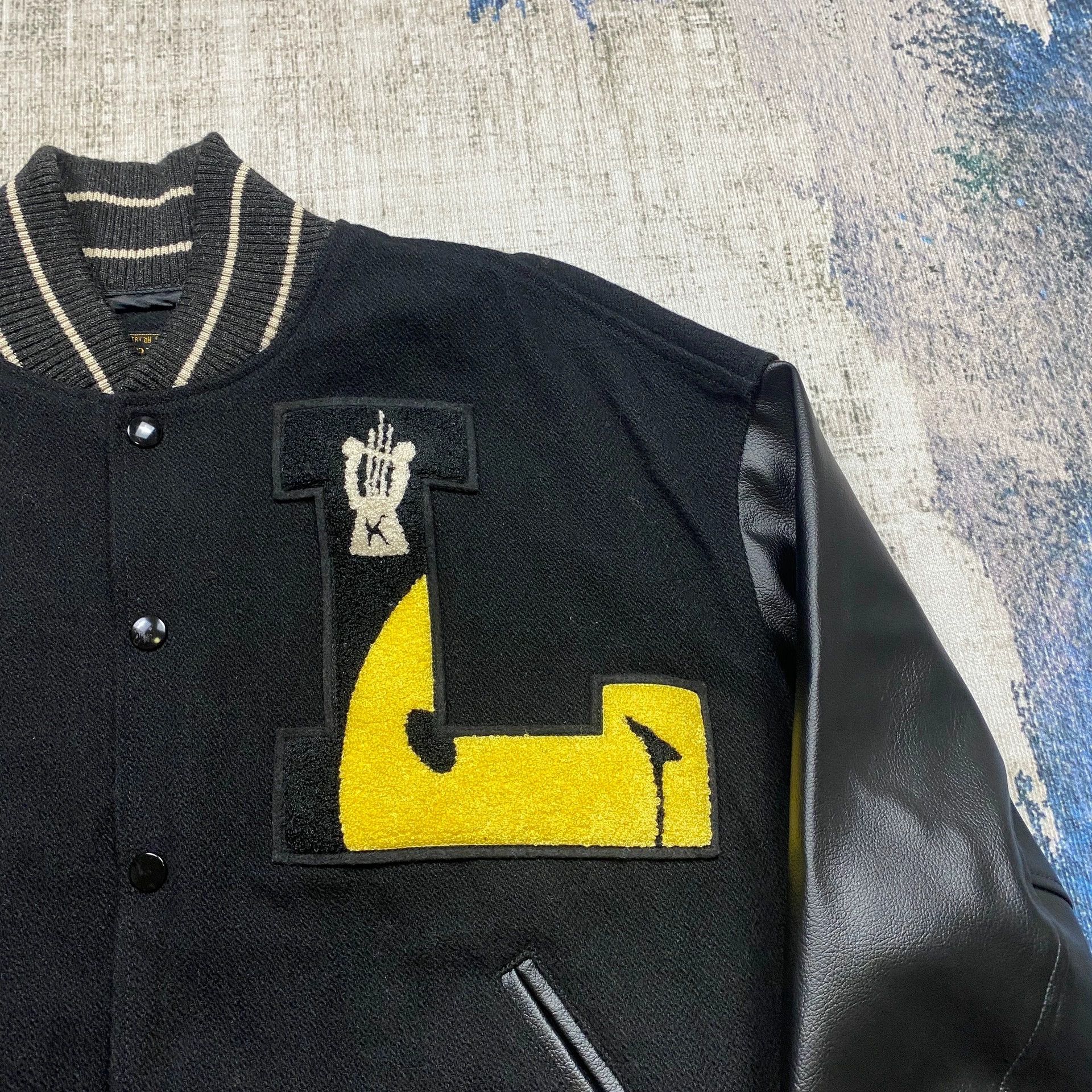 Kapital Kapital Hirata And Hiroshi Split Leather Baseball Coats -DMC Size US S / EU 44-46 / 1 - 4 Thumbnail