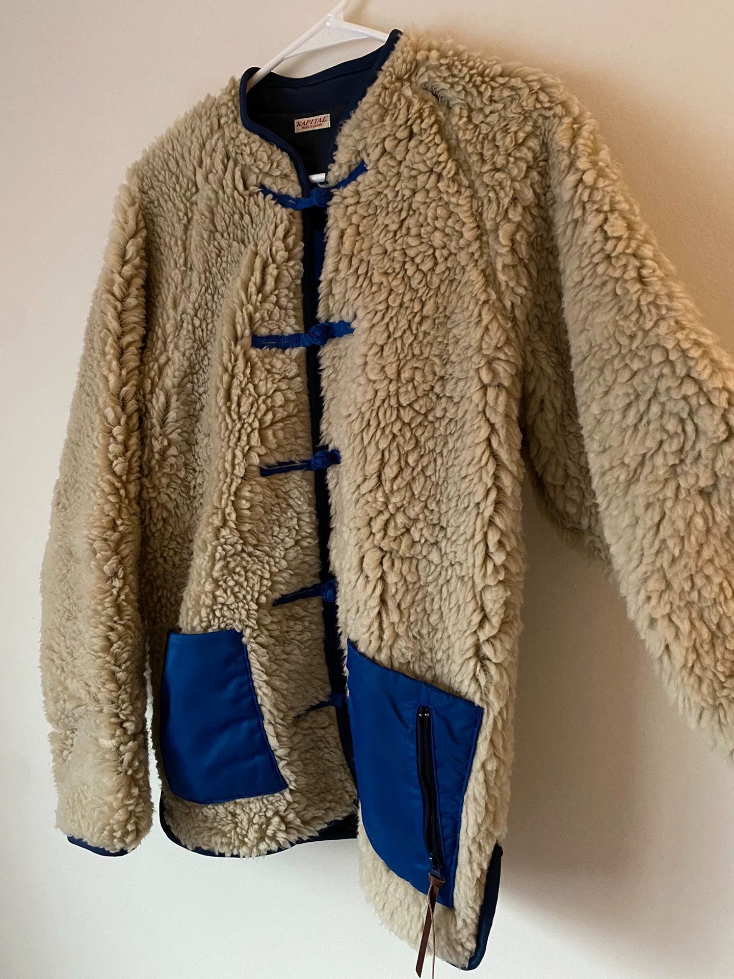 Kapital Kapital Original Tang Suit Fleece Jacket Lamb Fleece Jacket -DMC Size US S / EU 44-46 / 1 - 5 Thumbnail