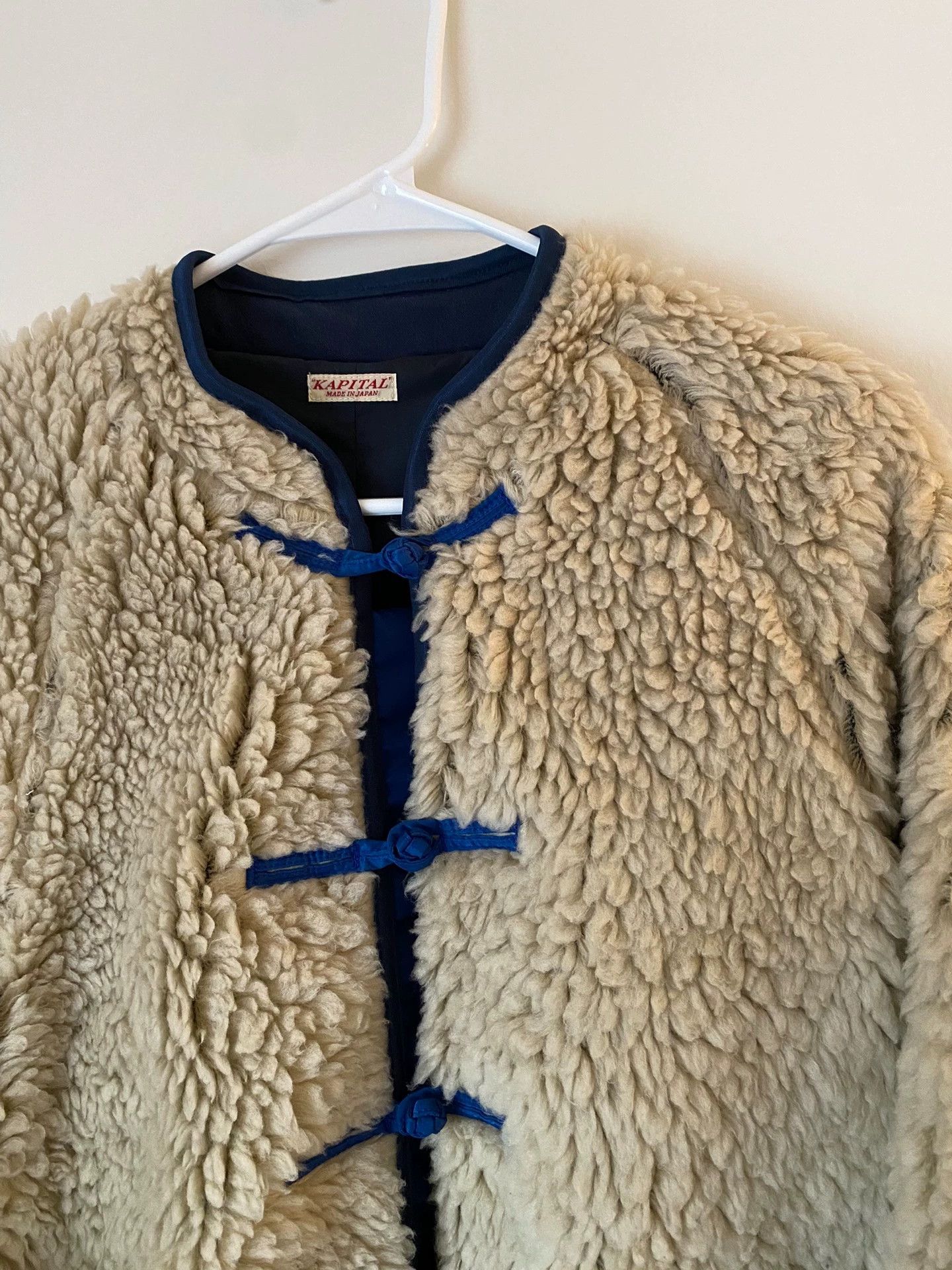 Kapital Kapital Original Tang Suit Fleece Jacket Lamb Fleece Jacket -DMC Size US S / EU 44-46 / 1 - 4 Thumbnail