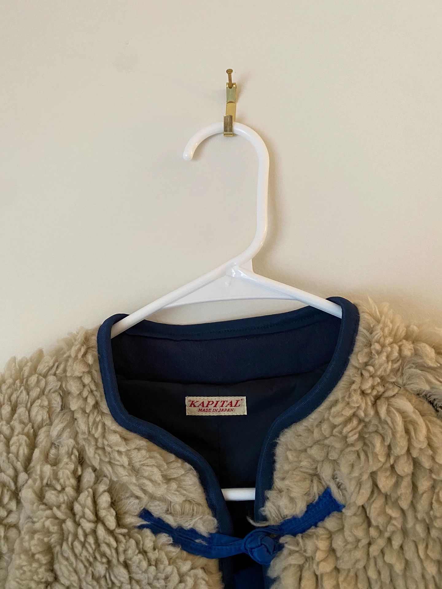 Kapital Kapital Original Tang Suit Fleece Jacket Lamb Fleece Jacket -DMC Size US S / EU 44-46 / 1 - 3 Thumbnail