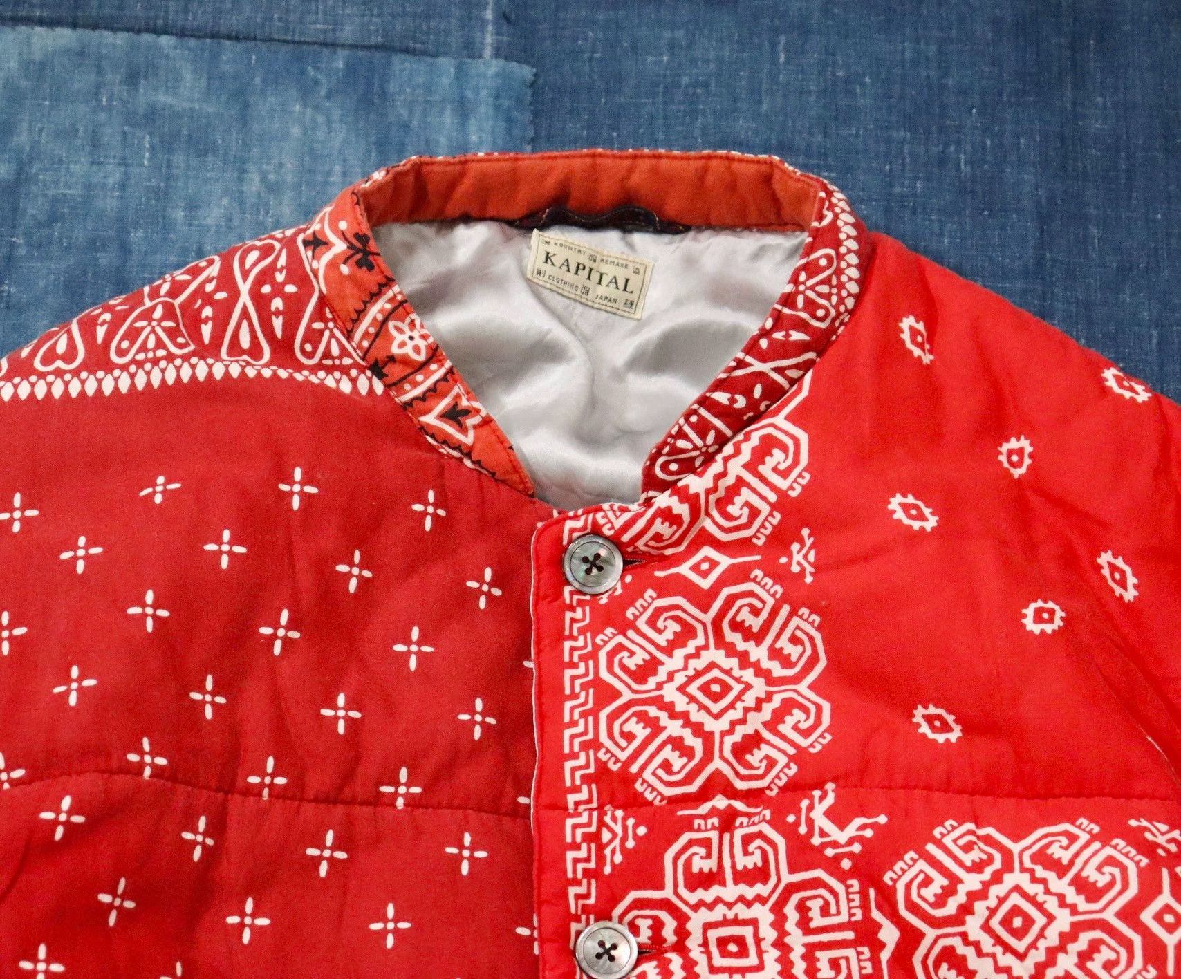 Kapital Kapital Cotton Jacket With Cashew Flower - -DMC Size US XL / EU 56 / 4 - 7 Thumbnail