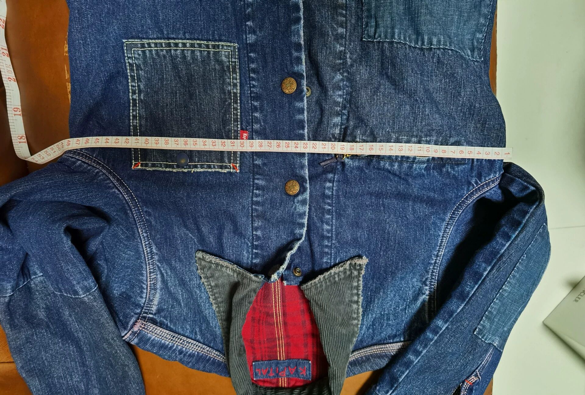 Kapital Kapital Cargo Denim Jacket Jacket - -DMC Size US S / EU 44-46 / 1 - 3 Thumbnail