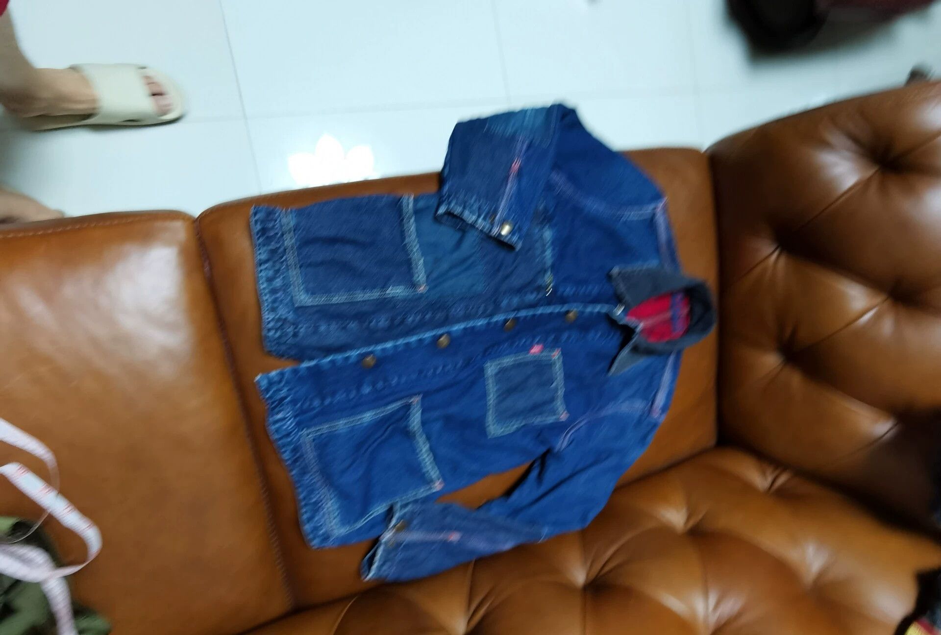 Kapital Kapital Cargo Denim Jacket Jacket - -DMC Size US S / EU 44-46 / 1 - 9 Thumbnail