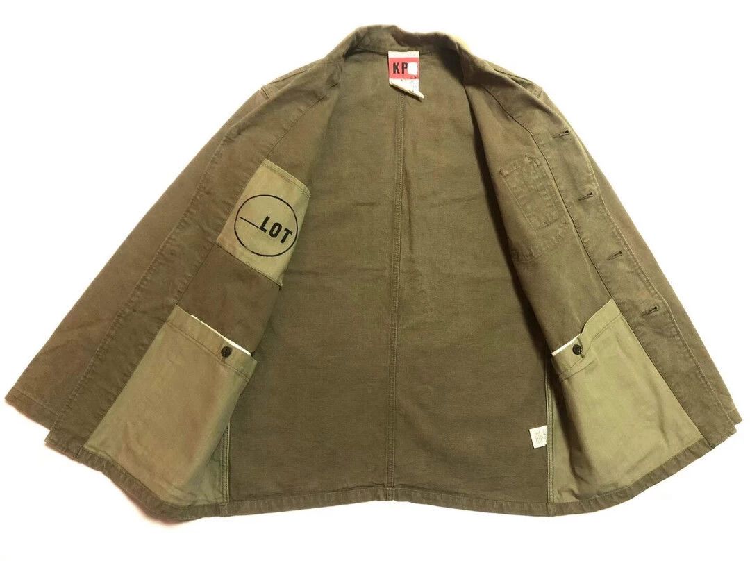 Kapital Kapital Japanese Vintage Khaki Cargo Jacket - -DMC Size US L / EU 52-54 / 3 - 4 Thumbnail