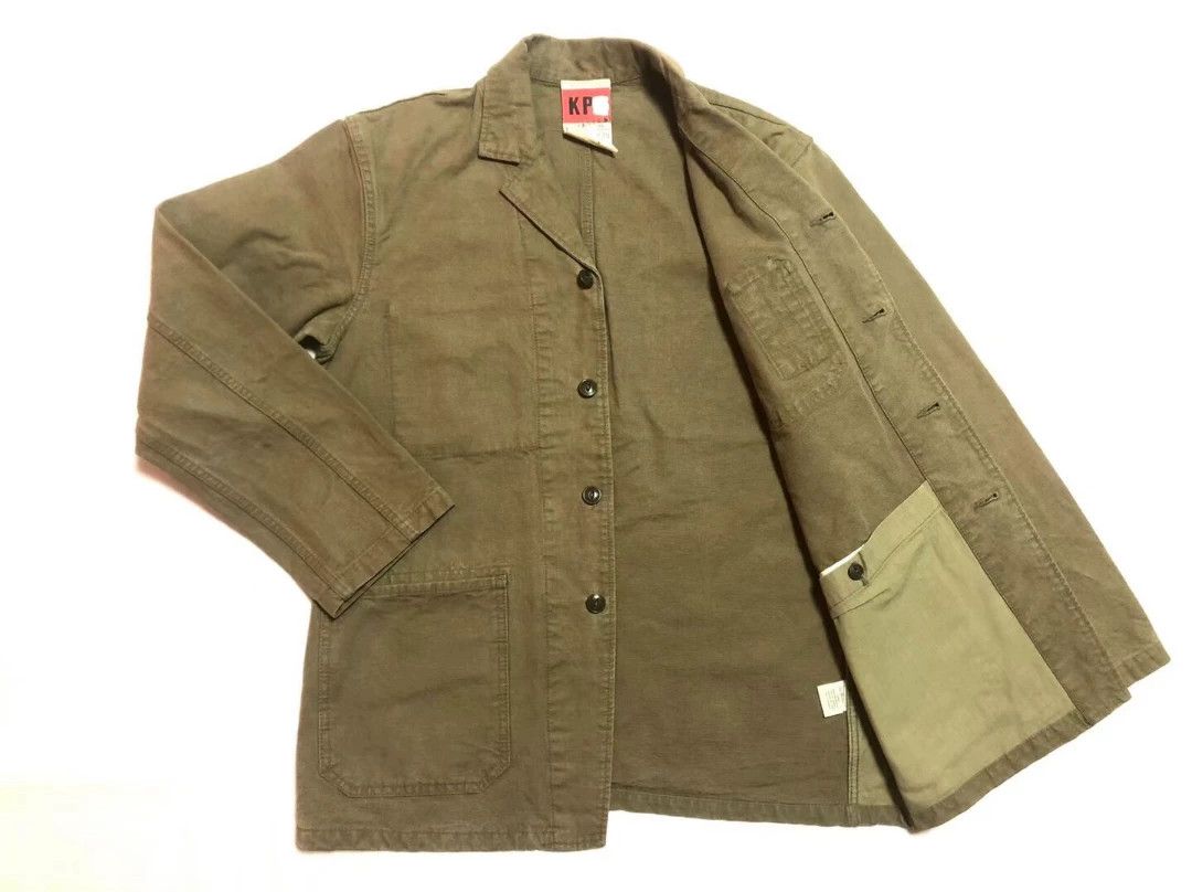 Kapital Kapital Japanese Vintage Khaki Cargo Jacket - -DMC Size US L / EU 52-54 / 3 - 3 Thumbnail