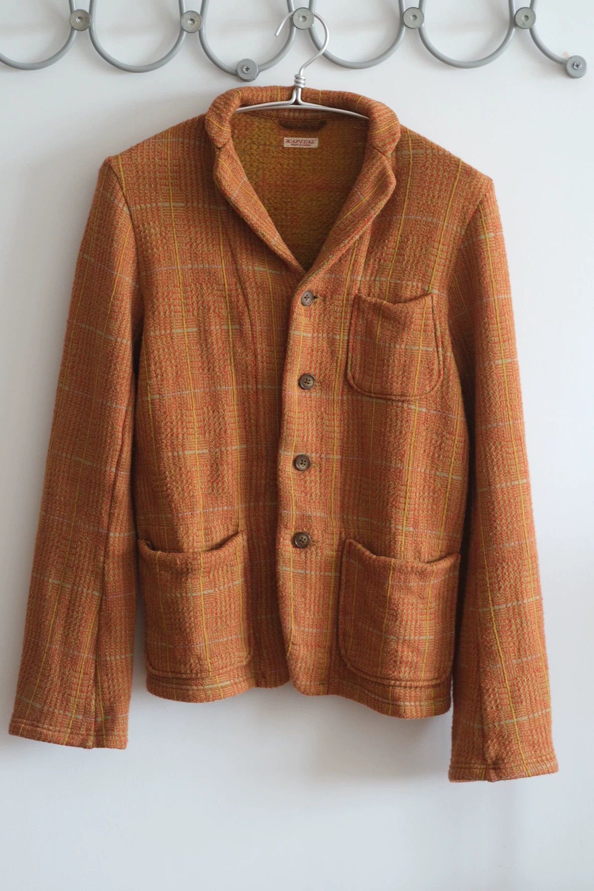 Kapital Kapital Hirata And Hiro Mixed Color Fleece Coat -DMC Size US S / EU 44-46 / 1 - 4 Thumbnail