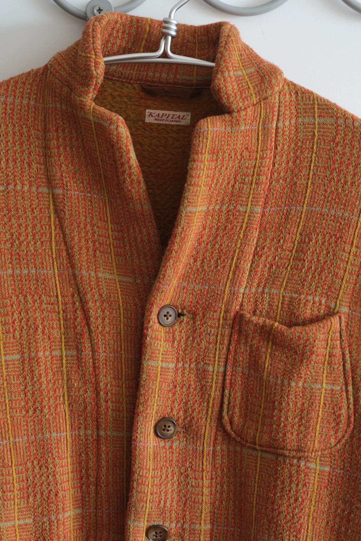 Kapital Kapital Hirata And Hiro Mixed Color Fleece Coat -DMC Size US S / EU 44-46 / 1 - 2 Thumbnail