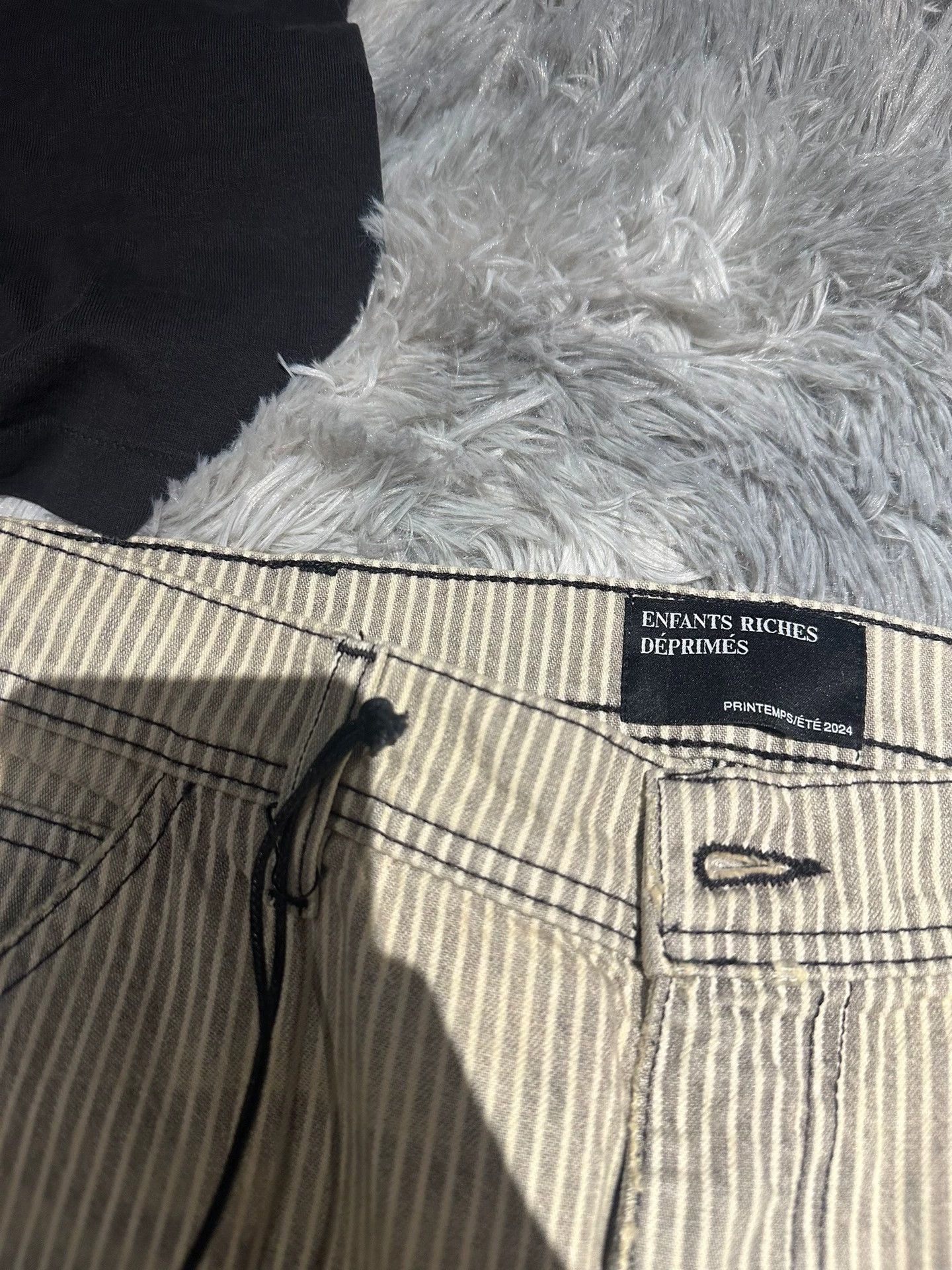 Enfants Riches Deprimes Enfants Riches Deprimes 24ss striped paint logging pants -DMC Size US 32 / EU 48 - 2 Thumbnail