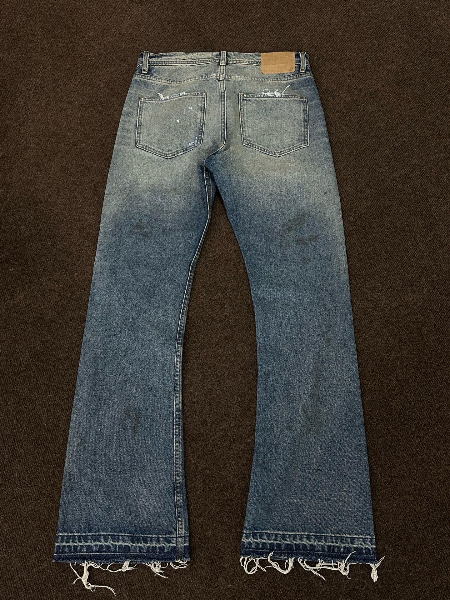 Enfants Riches Deprimes Enfants Riches mud dyeing to make old patched jeans -DMC Size US 31 - 2 Thumbnail