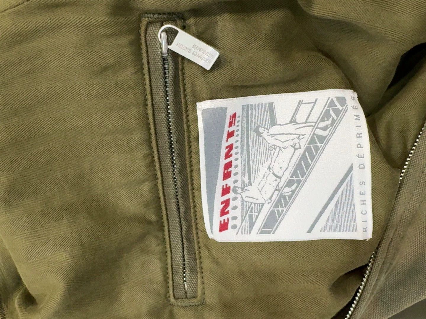 Enfants Riches Deprimes Enfants Riches Deprimes army green old collar jacket -DMC Size US XL / EU 56 / 4 - 8 Thumbnail