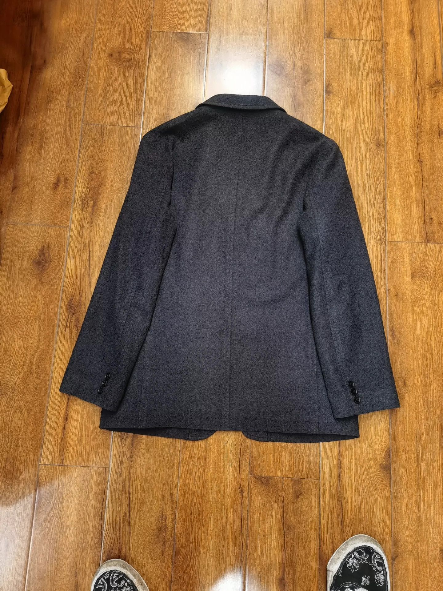 Comme des Garcons Comme Des Garcons Grey wool single breasted suit -DMC Size US M / EU 48-50 / 2 - 2 Thumbnail
