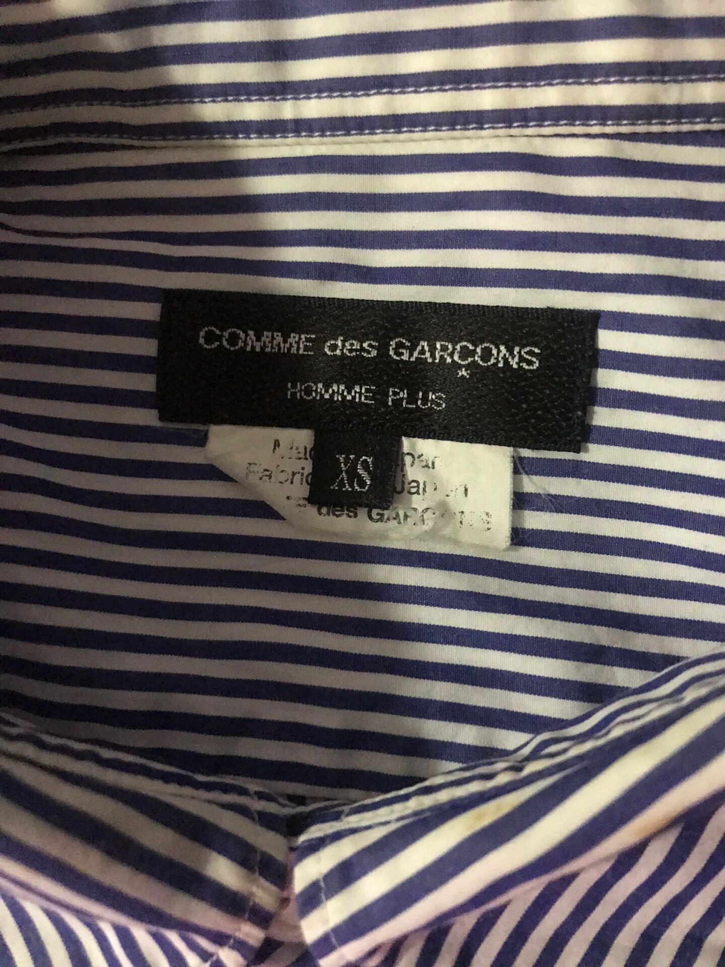 Comme des Garcons Comme Des Garcons Striped hollow shirt -DMC Size US XS / EU 42 / 0 - 3 Thumbnail