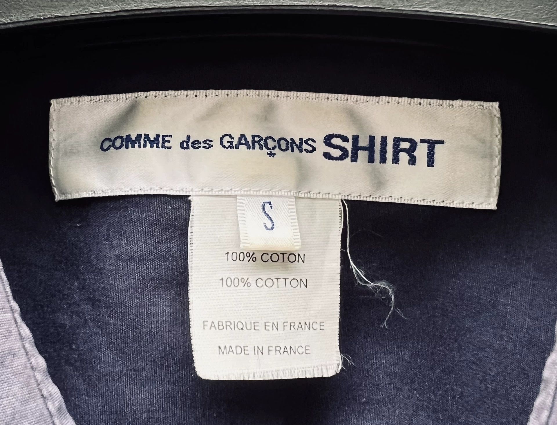 Comme des Garcons Comme Des Garcons Bending knife zipper breaks cutting shirt -DMC Size US S / EU 44-46 / 1 - 5 Thumbnail