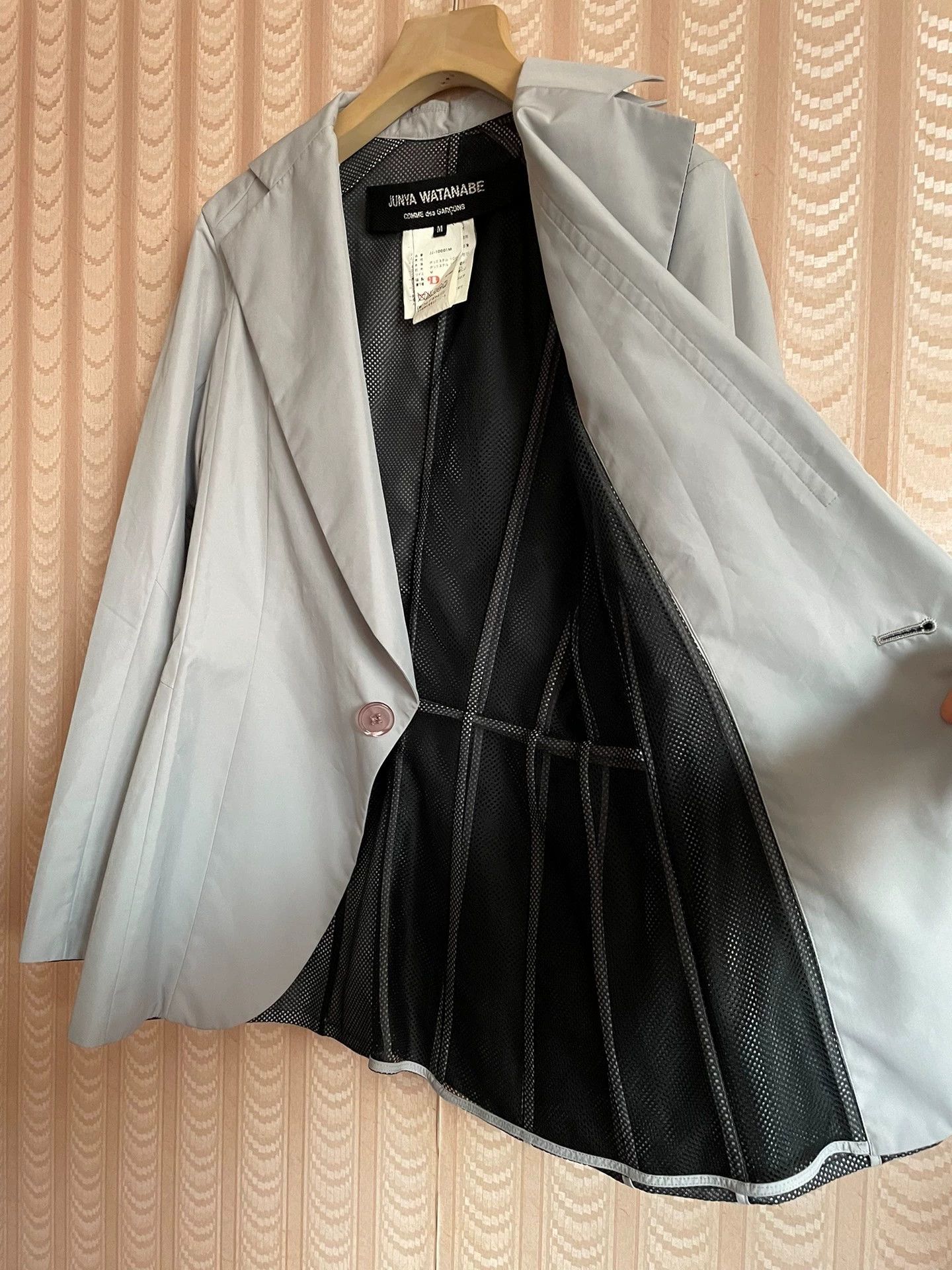 Comme des Garcons Comme Des Garcons Grey mesh double-sided deconstructive -DMC Size US M / EU 48-50 / 2 - 6 Thumbnail