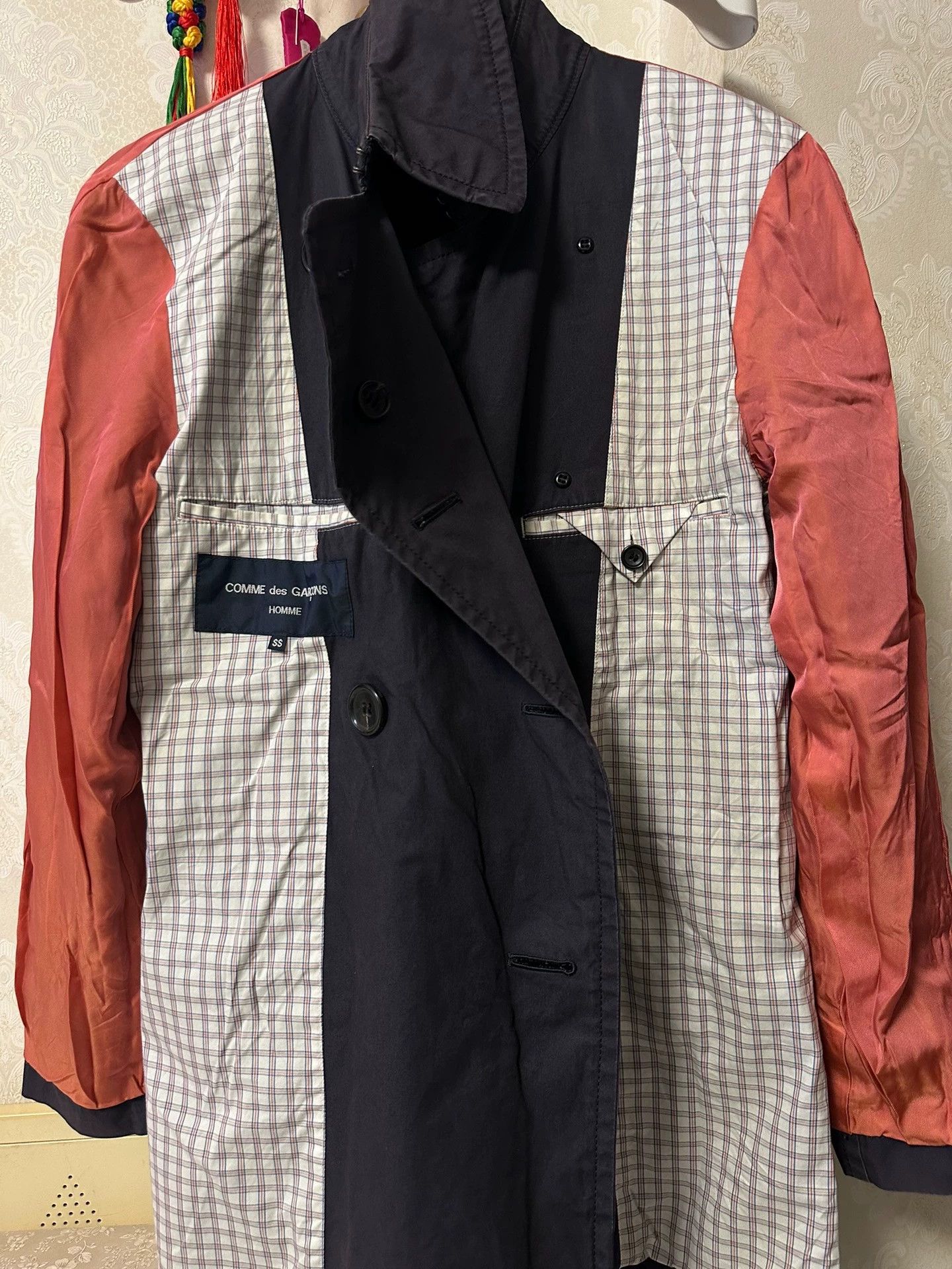 Comme des Garcons Comme Des Garcons Navy blue windbreaker jacket -DMC Size US XS / EU 42 / 0 - 6 Thumbnail