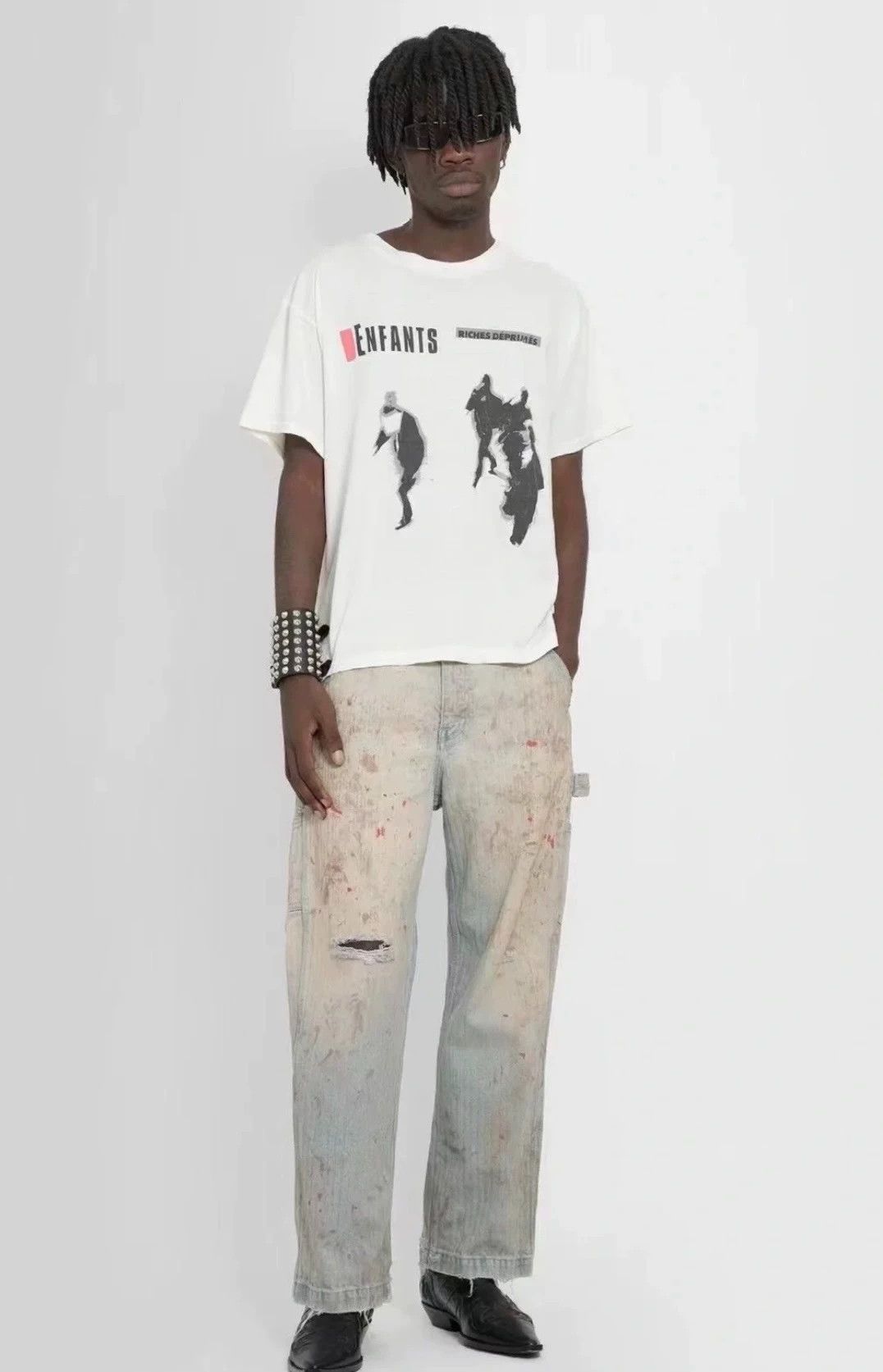 Enfants Riches Deprimes Enfants Riches Deprimes erd 23ss Making Old -DMC Size US L / EU 52-54 / 3 - 2 Thumbnail