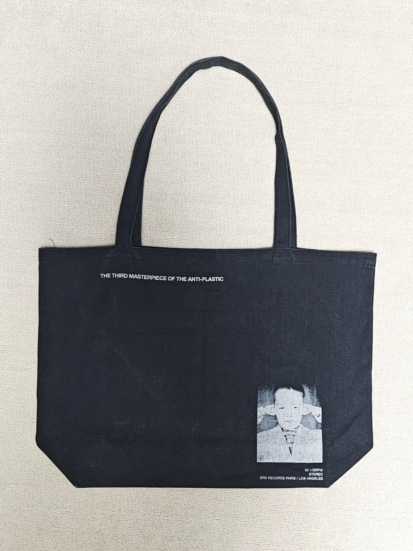 Enfants Riches Deprimes Enfants Riches Deprimes boy slogan washed canvas tote bag -DMC Size ONE SIZE - 3 Thumbnail