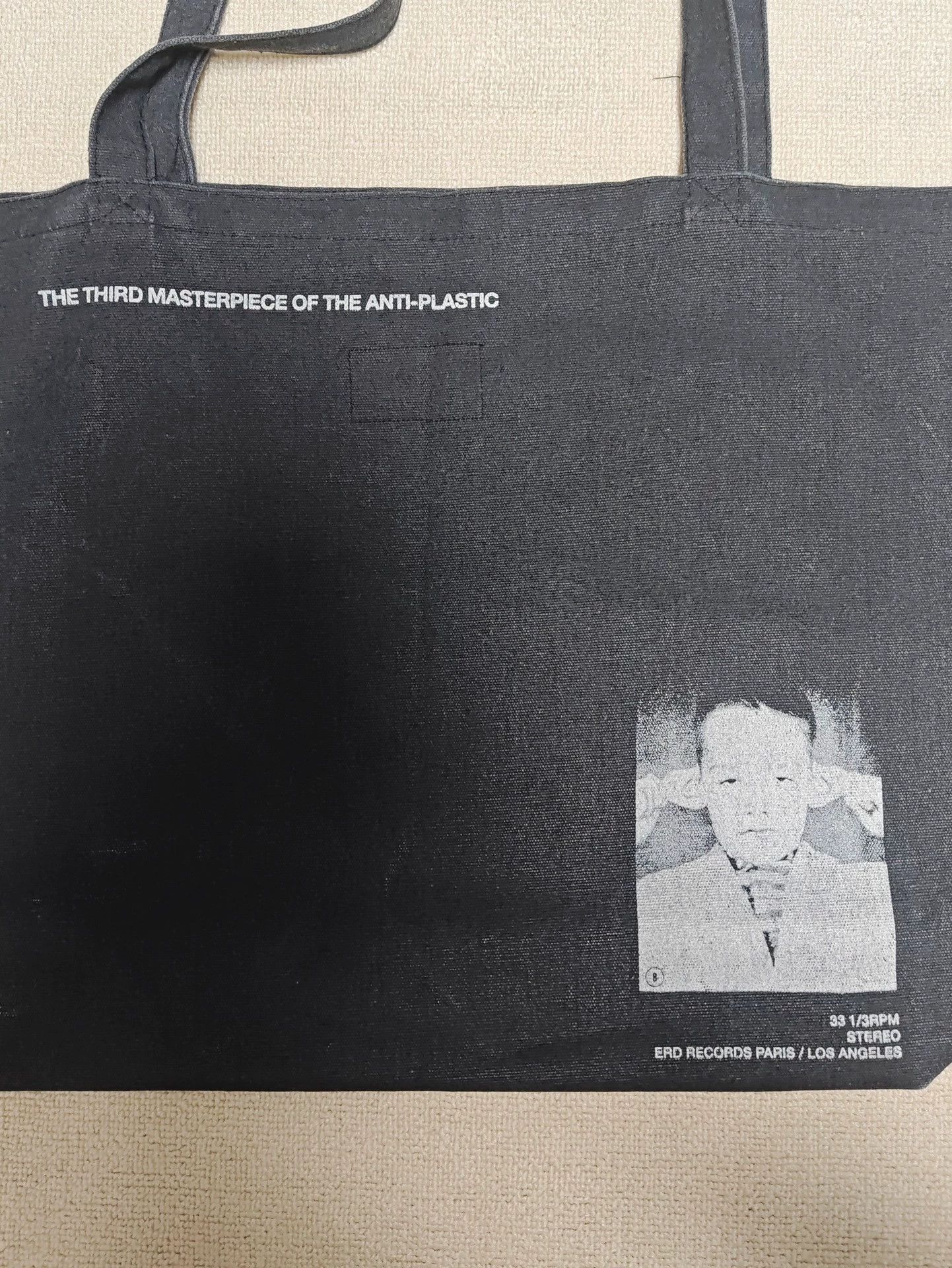 Enfants Riches Deprimes Enfants Riches Deprimes boy slogan washed canvas tote bag -DMC Size ONE SIZE - 4 Thumbnail