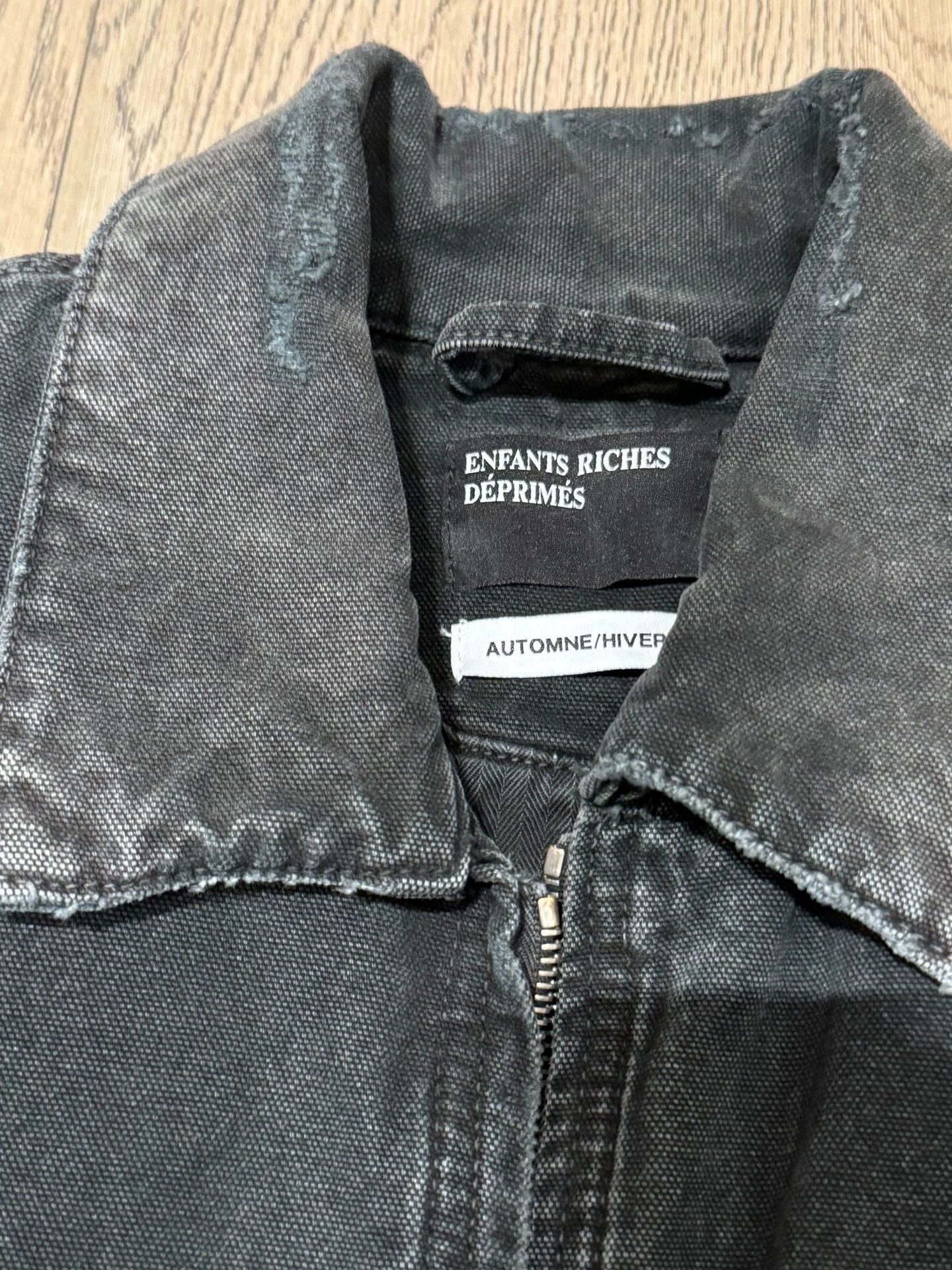 Enfants Riches Deprimes Enfants Rich Carhart made old water-washed tooling jackets -DMC Size US L / EU 52-54 / 3 - 2 Thumbnail