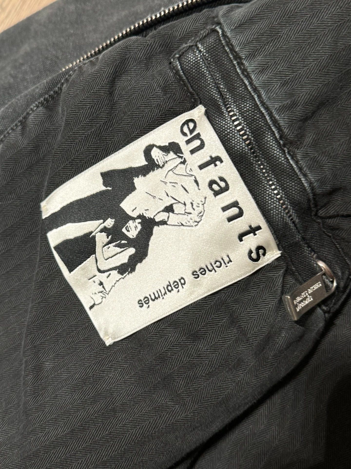 Enfants Riches Deprimes Enfants Rich Carhart made old water-washed tooling jackets -DMC Size US L / EU 52-54 / 3 - 3 Thumbnail