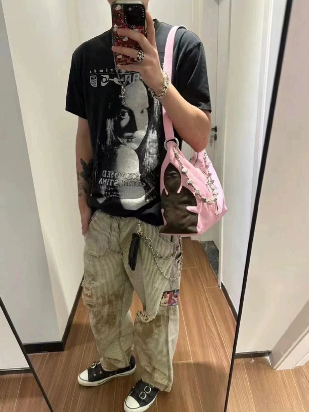 Enfants Riches Deprimes Enfants Riches Deprimes ERD 24ss Exposed Christina shirt -DMC Size US L / EU 52-54 / 3 - 5 Thumbnail