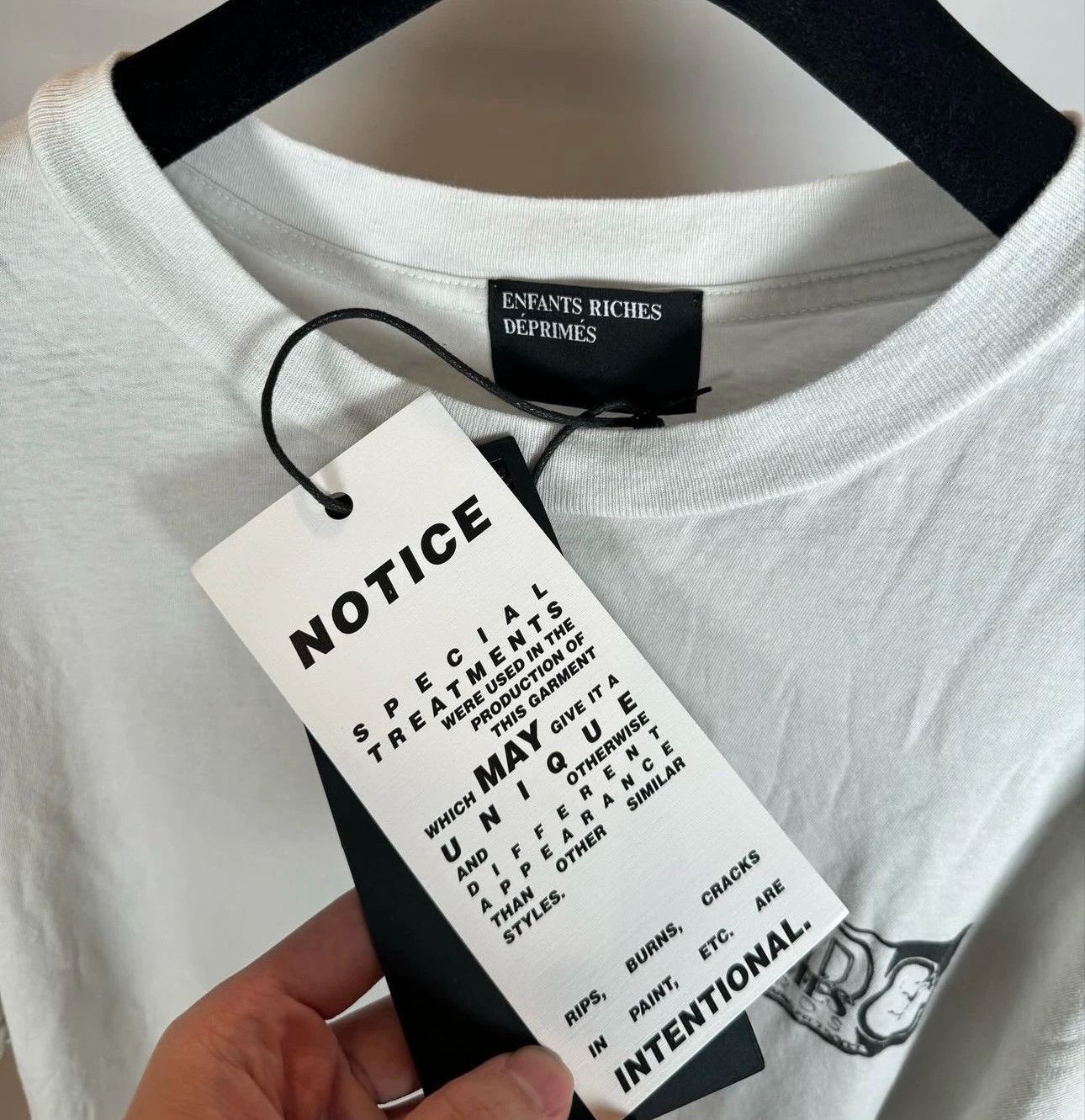 Enfants Riches Deprimes Enfants Riches DeprimesERD short-sleeved teeT-shirt -DMC Size US L / EU 52-54 / 3 - 5 Thumbnail
