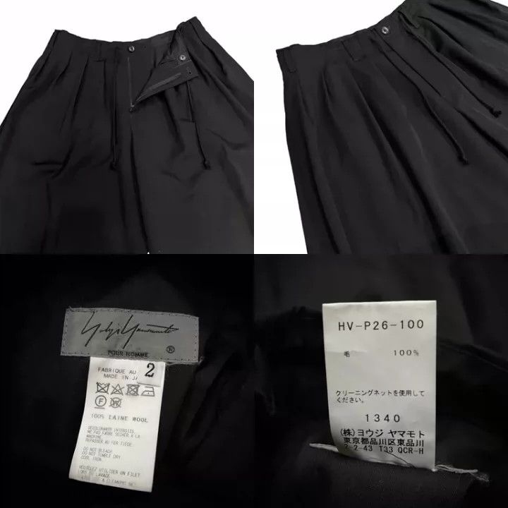 Yohji Yamamoto Yohji Yamamoto 2018Aw Wool Barron Wide Leg Pants -DMC Size US 32 / EU 48 - 7 Thumbnail