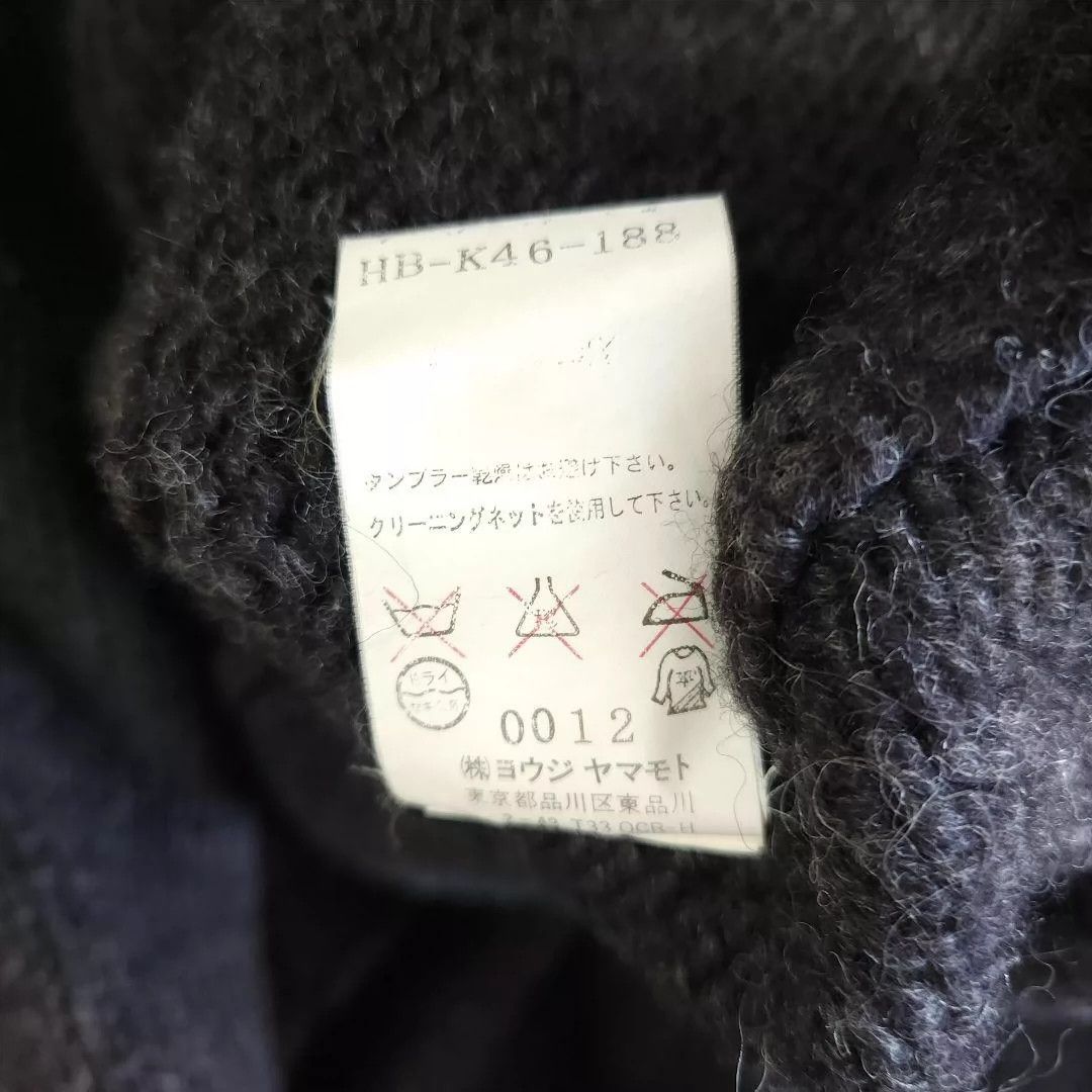 Yohji Yamamoto Yohji Yamamoto | 2006Aw Heavy Woven Wool Robe Coat -DMC Size US L / EU 52-54 / 3 - 6 Thumbnail