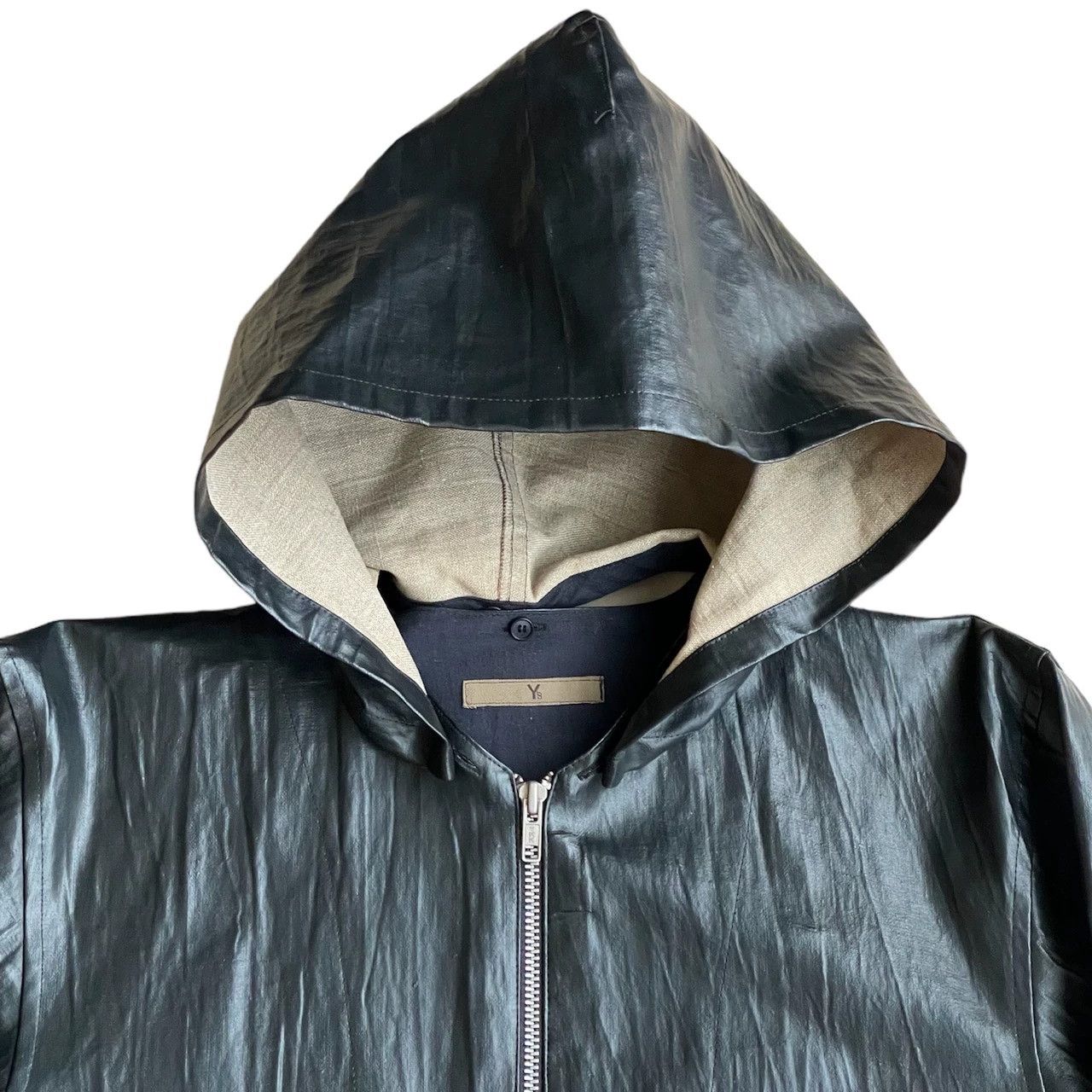 Yohji Yamamoto Yohji Yamamoto | 1980S Linen Zipper Hooded Coat -DMC Size US M / EU 48-50 / 2 - 3 Thumbnail