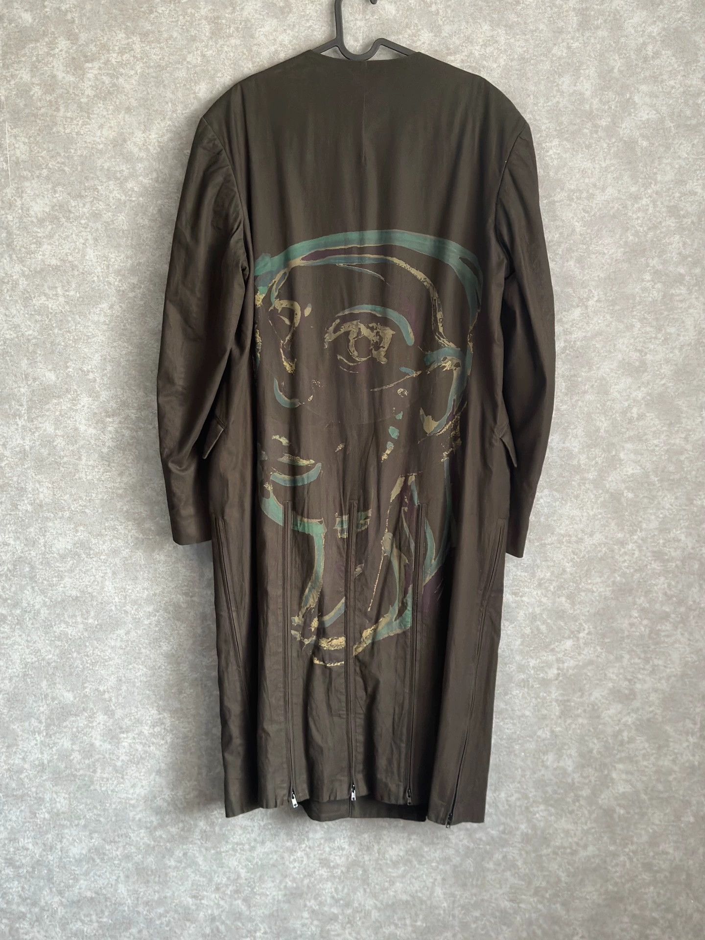 Yohji Yamamoto Pour Homme 20Ss Look4 Zipper Coat Coat -DMC