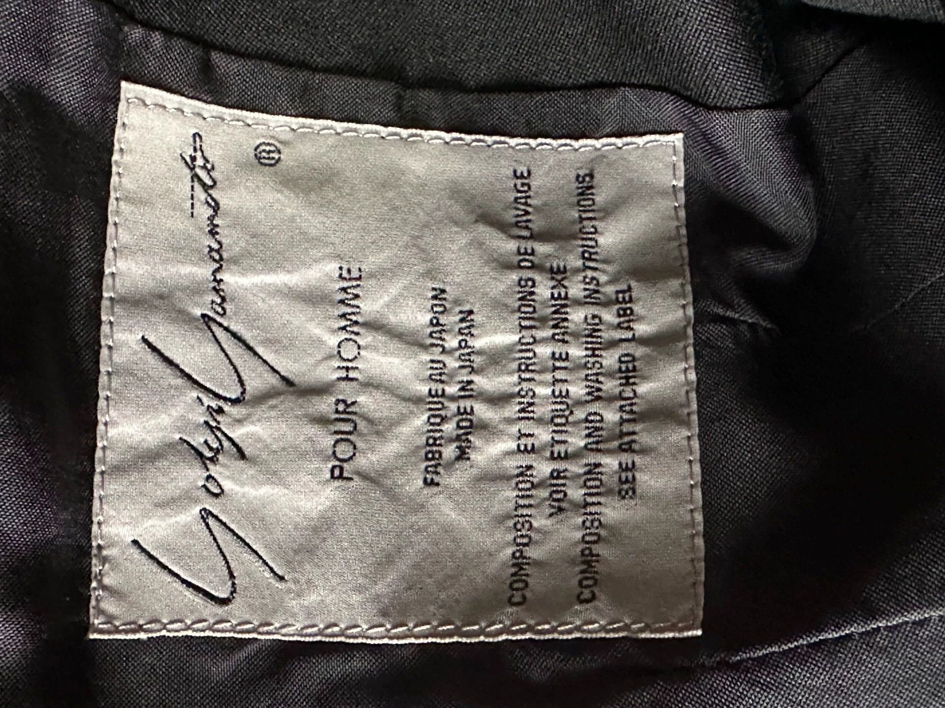 Yohji Yamamoto Yohji Yamamoto Pour Homme 87Aw Replica Pocket Jacket -DMC Size US L / EU 52-54 / 3 - 5 Thumbnail