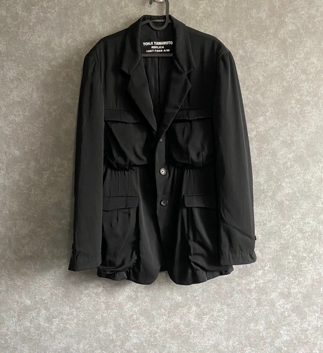 Yohji Yamamoto Yohji Yamamoto Pour Homme 87Aw Replica Pocket Jacket -DMC Size US L / EU 52-54 / 3 - 7 Thumbnail