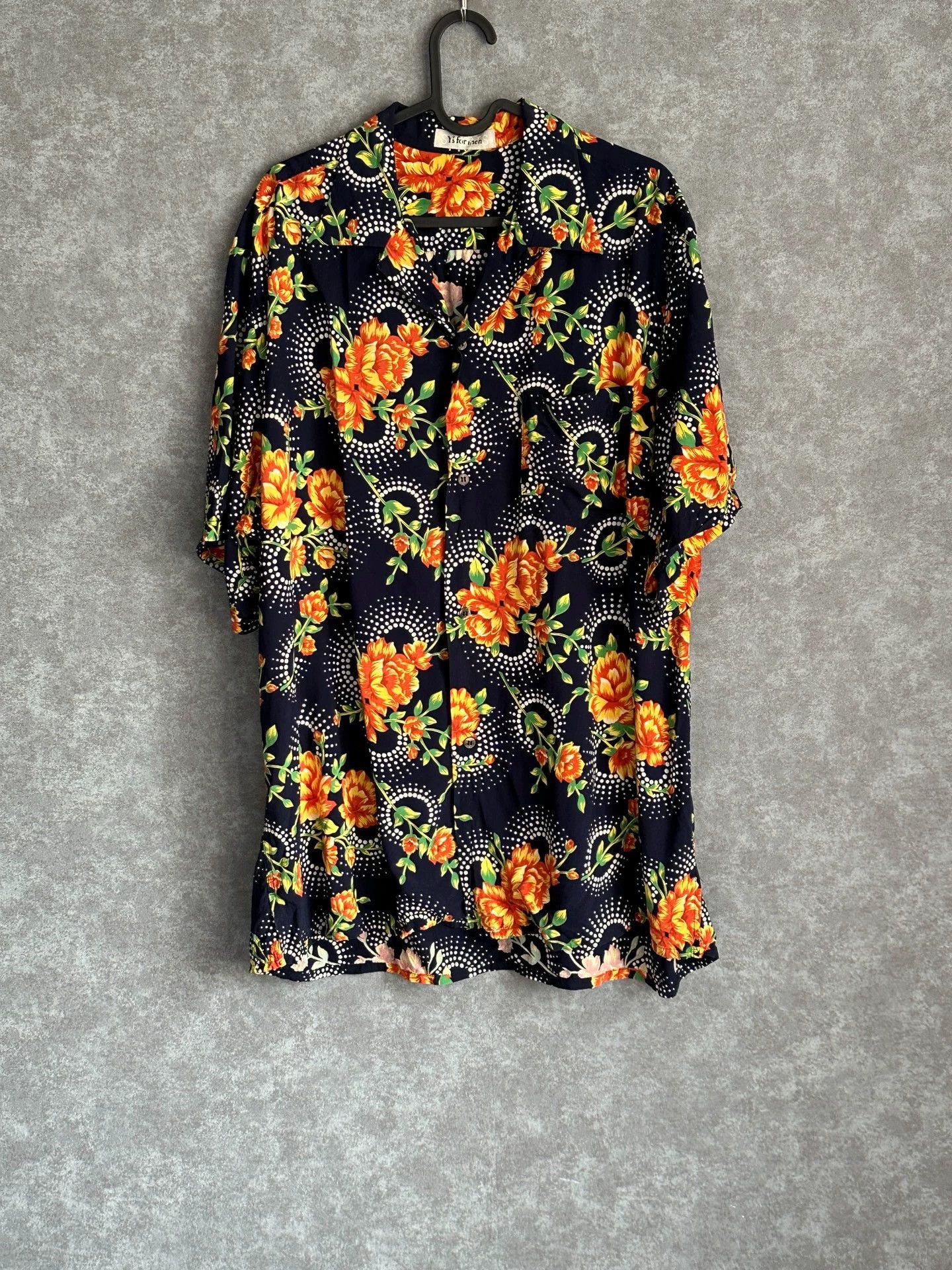 Yohji Yamamoto Yohji Yamamoto Y'S For Men 00S Shirt Silk Cuban Floral Shirt -DMC Size US M / EU 48-50 / 2 - 2 Thumbnail